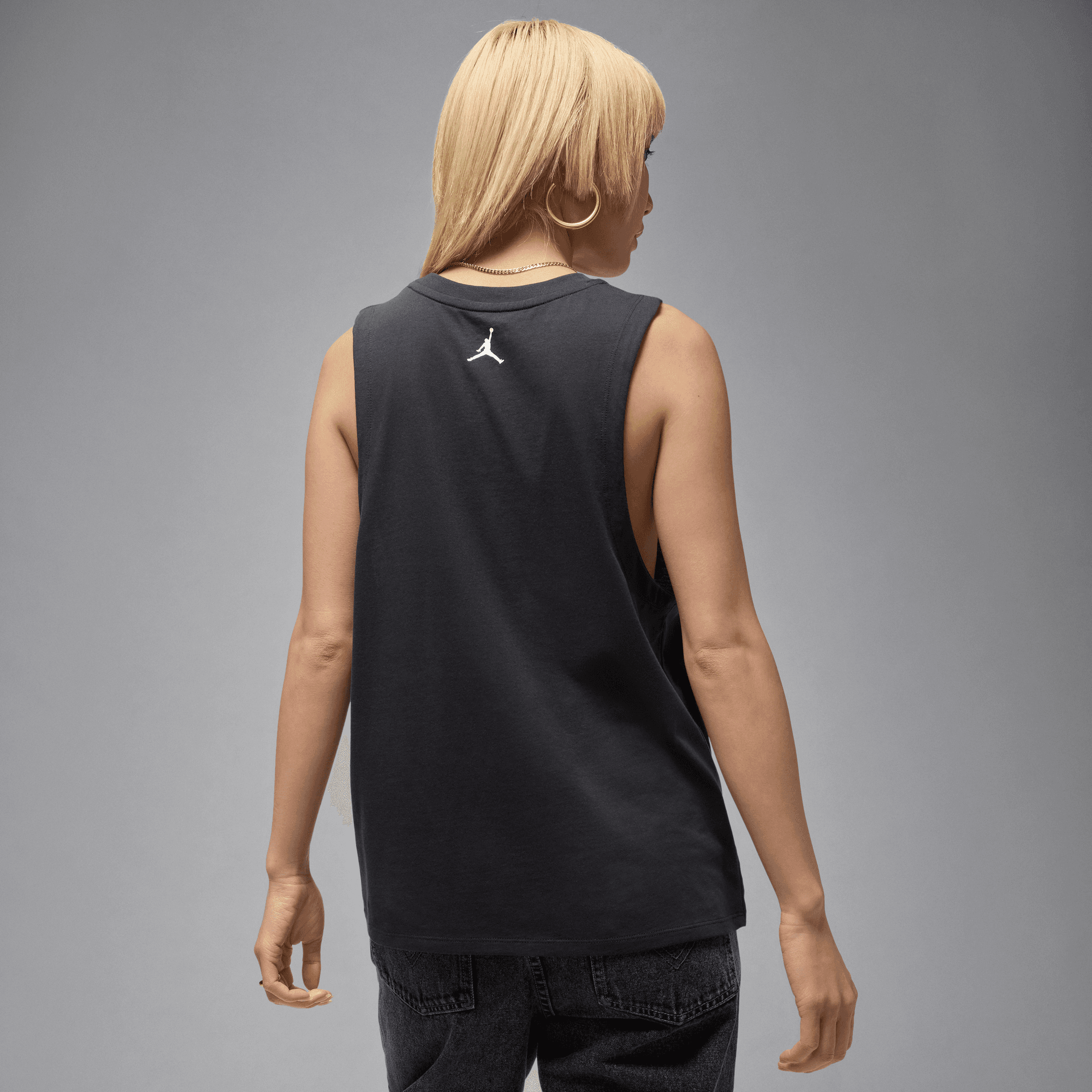 JORDAN FLIGHT WOMEN'S SLEEVELESS GRAPHIC T-SHIRT