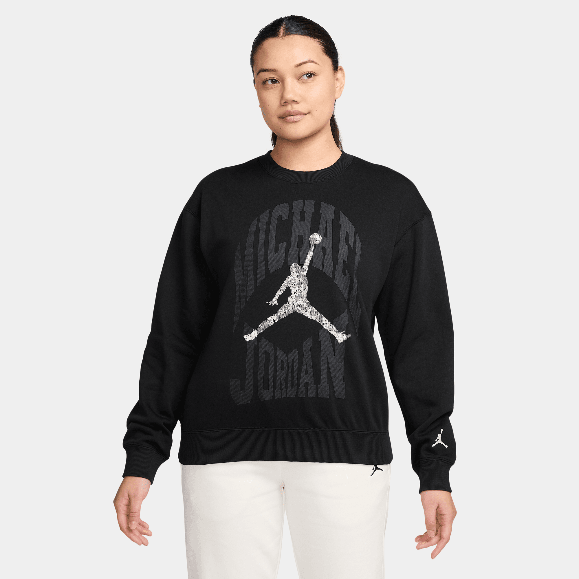 JORDAN BROOKLYN FLEECE WOMEN'S CREW-NECK SWEATSHIRT