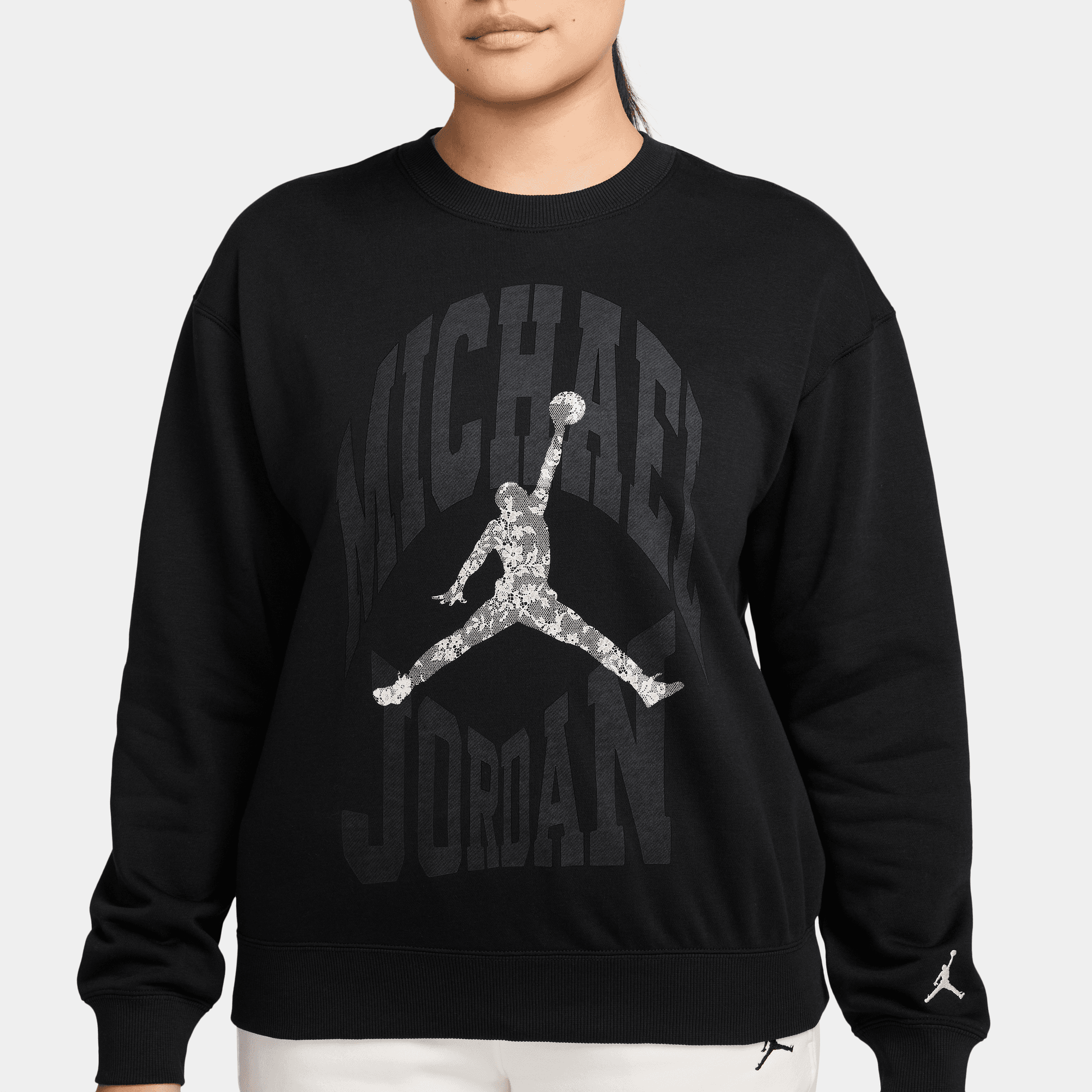 JORDAN BROOKLYN FLEECE WOMEN'S CREW-NECK SWEATSHIRT