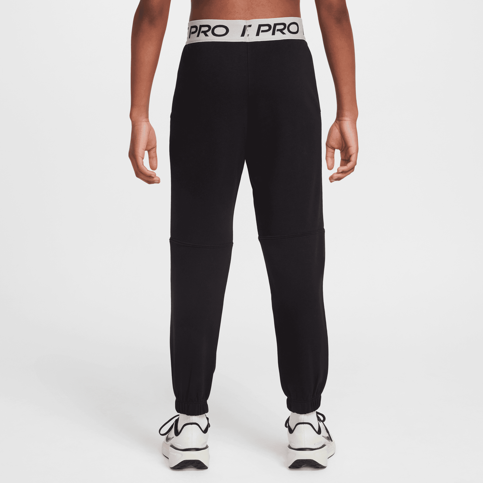 NIKE PRO FLEECE BIG KIDS' (GIRLS') DRI-FIT JOGGERS