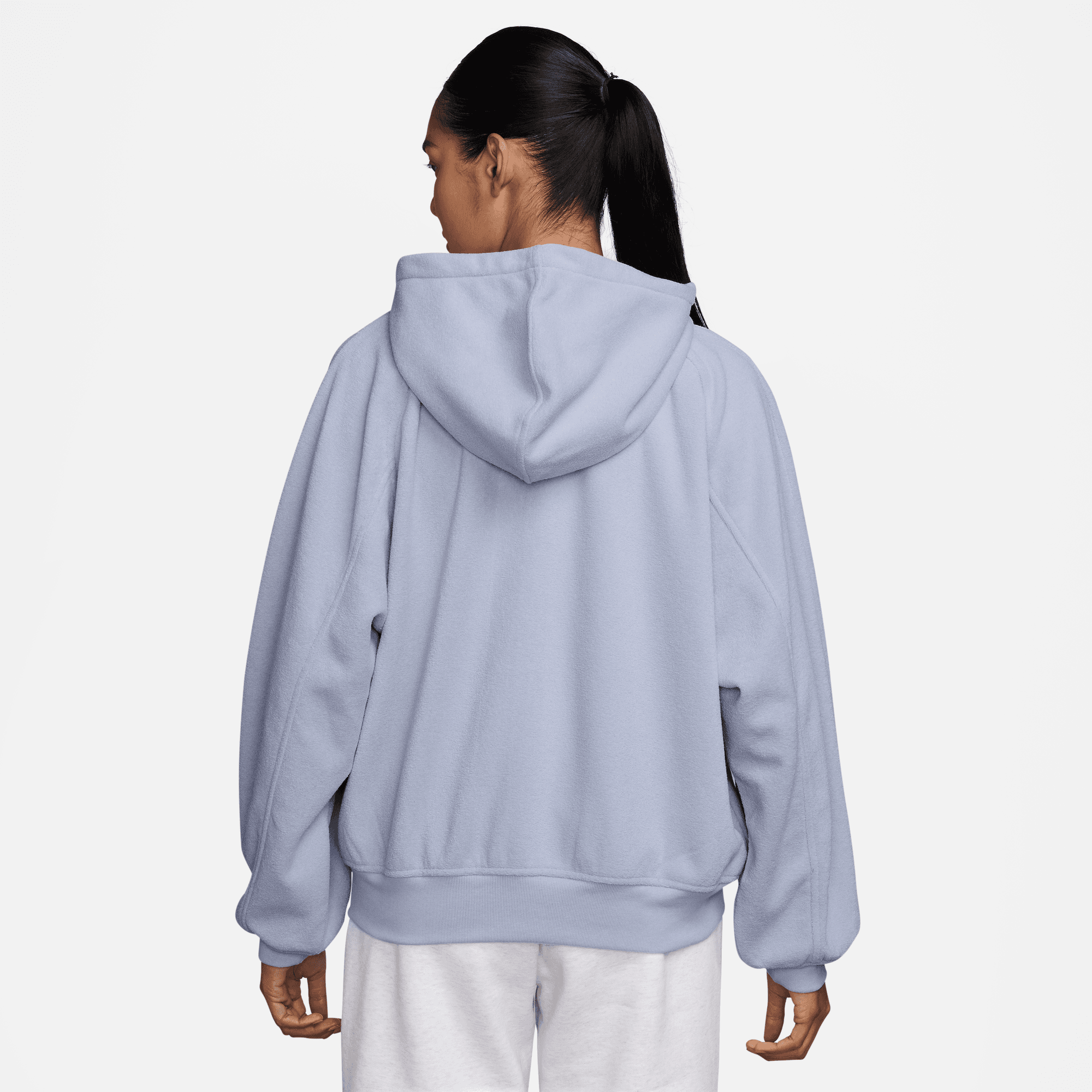 AS JORDAN WOMEN'S FLT FLEECE FULL ZIP SESSION HOODIE