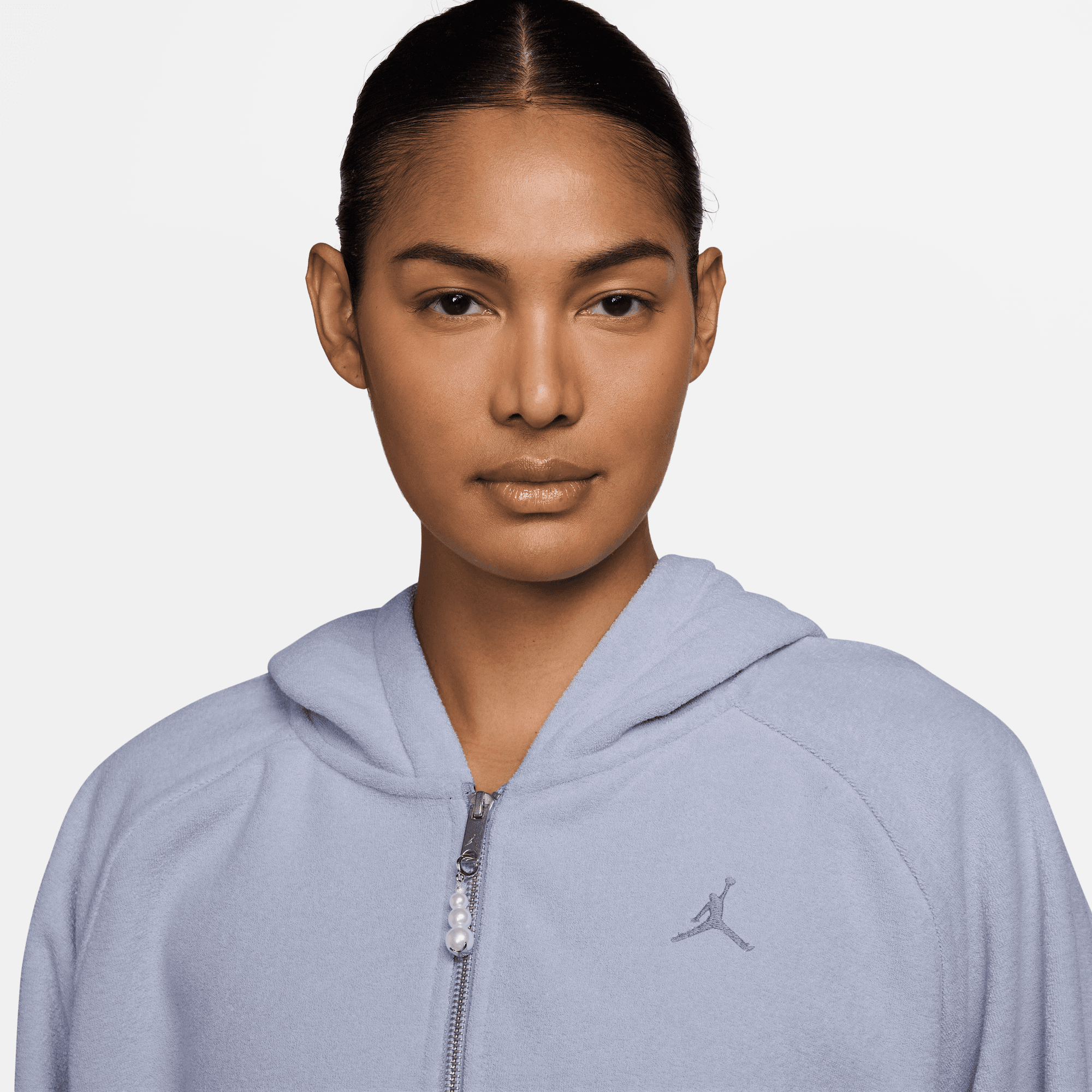 AS JORDAN WOMEN'S FLT FLEECE FULL ZIP SESSION HOODIE
