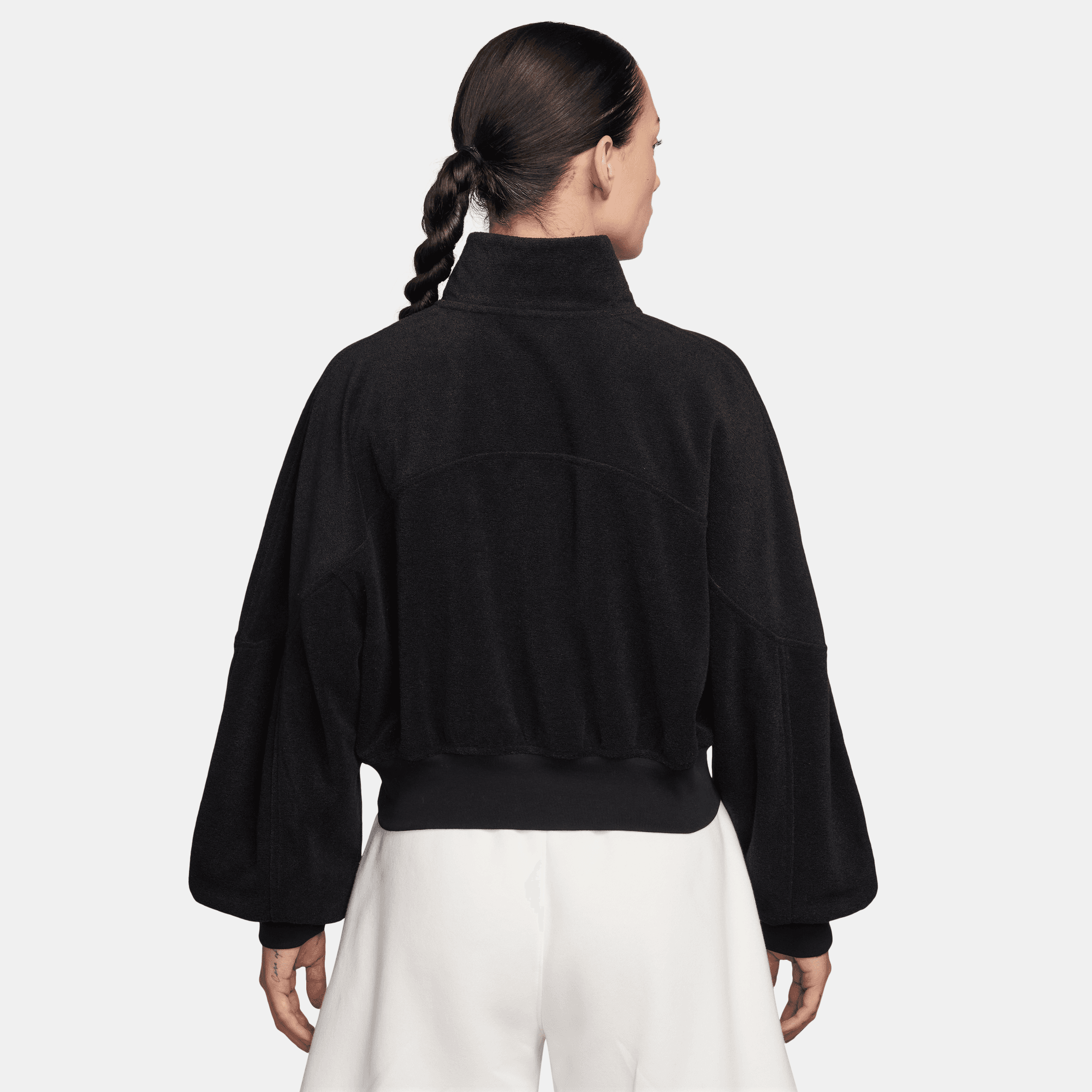 JORDAN FLIGHT FLEECE WOMEN'S QUARTER-ZIP TOP