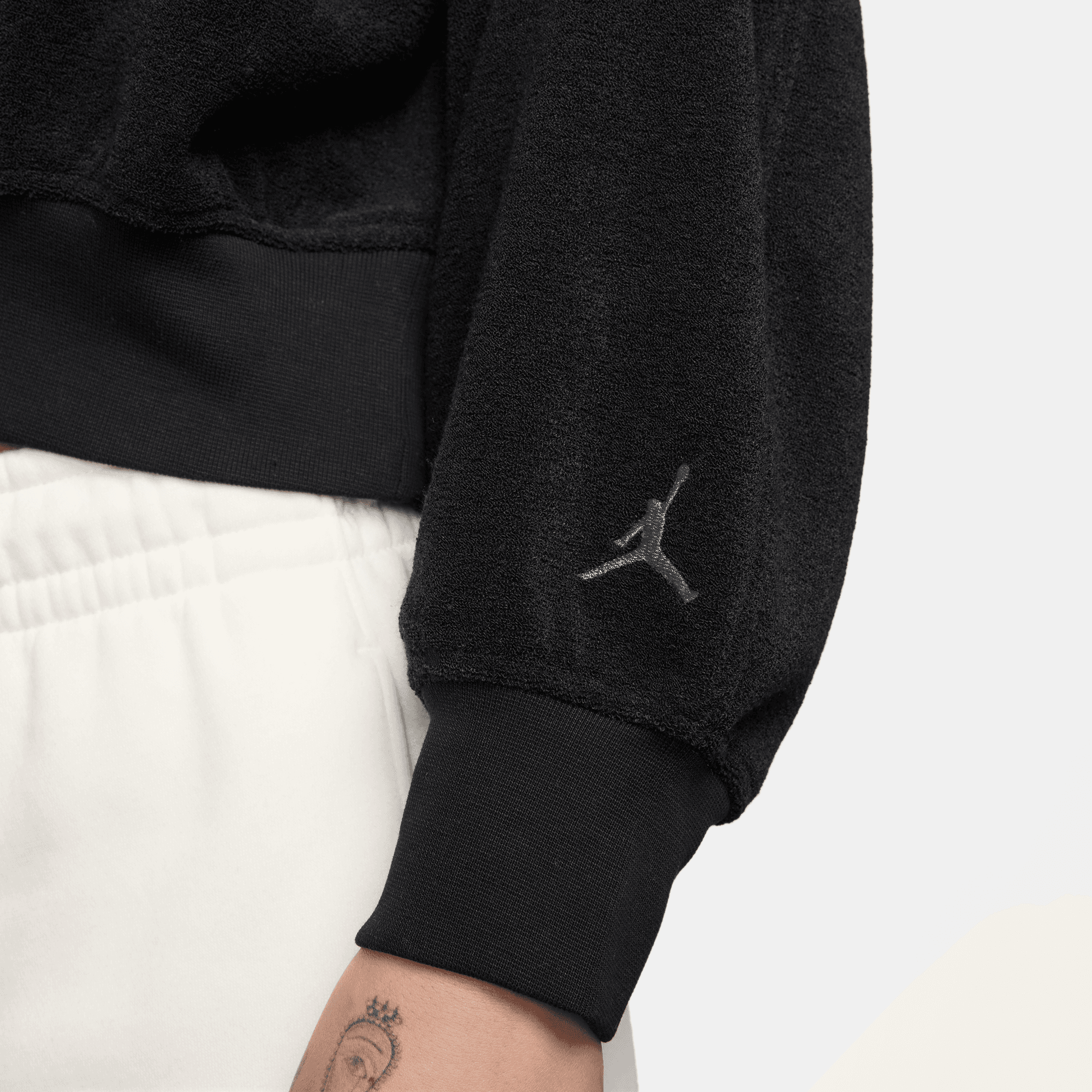 JORDAN FLIGHT FLEECE WOMEN'S QUARTER-ZIP TOP