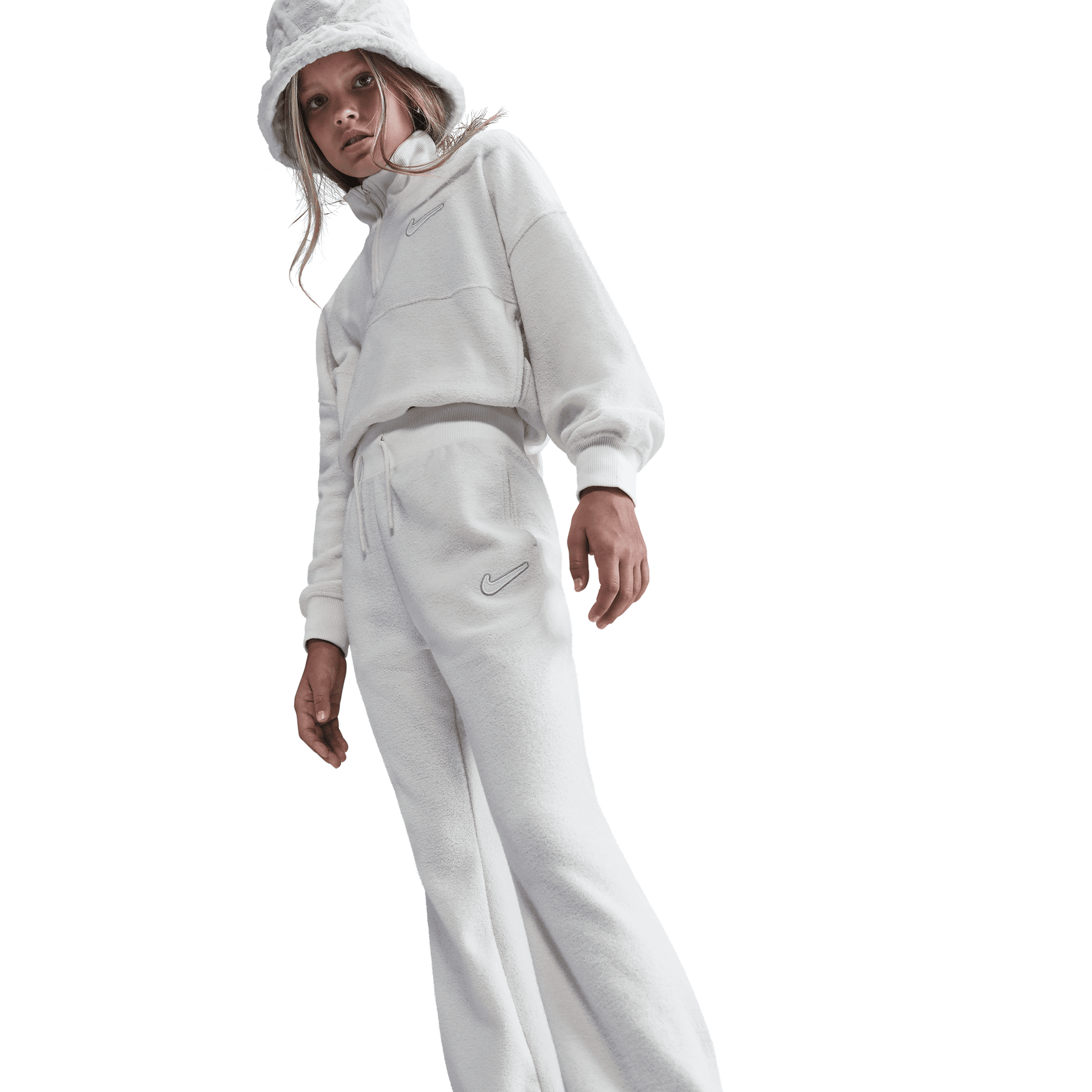 NIKE LFS BIG KIDS' (GIRLS') FLEECE PANTS