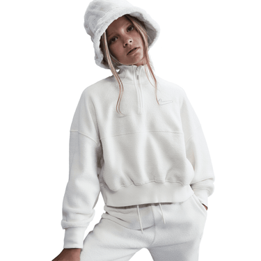 NIKE LFS BIG KIDS' (GIRLS') LONG-SLEEVE FLEECE TOP