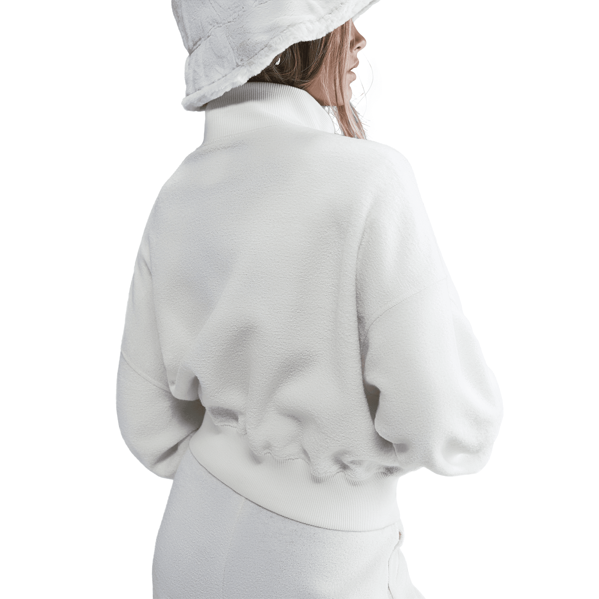 NIKE LFS BIG KIDS' (GIRLS') LONG-SLEEVE FLEECE TOP