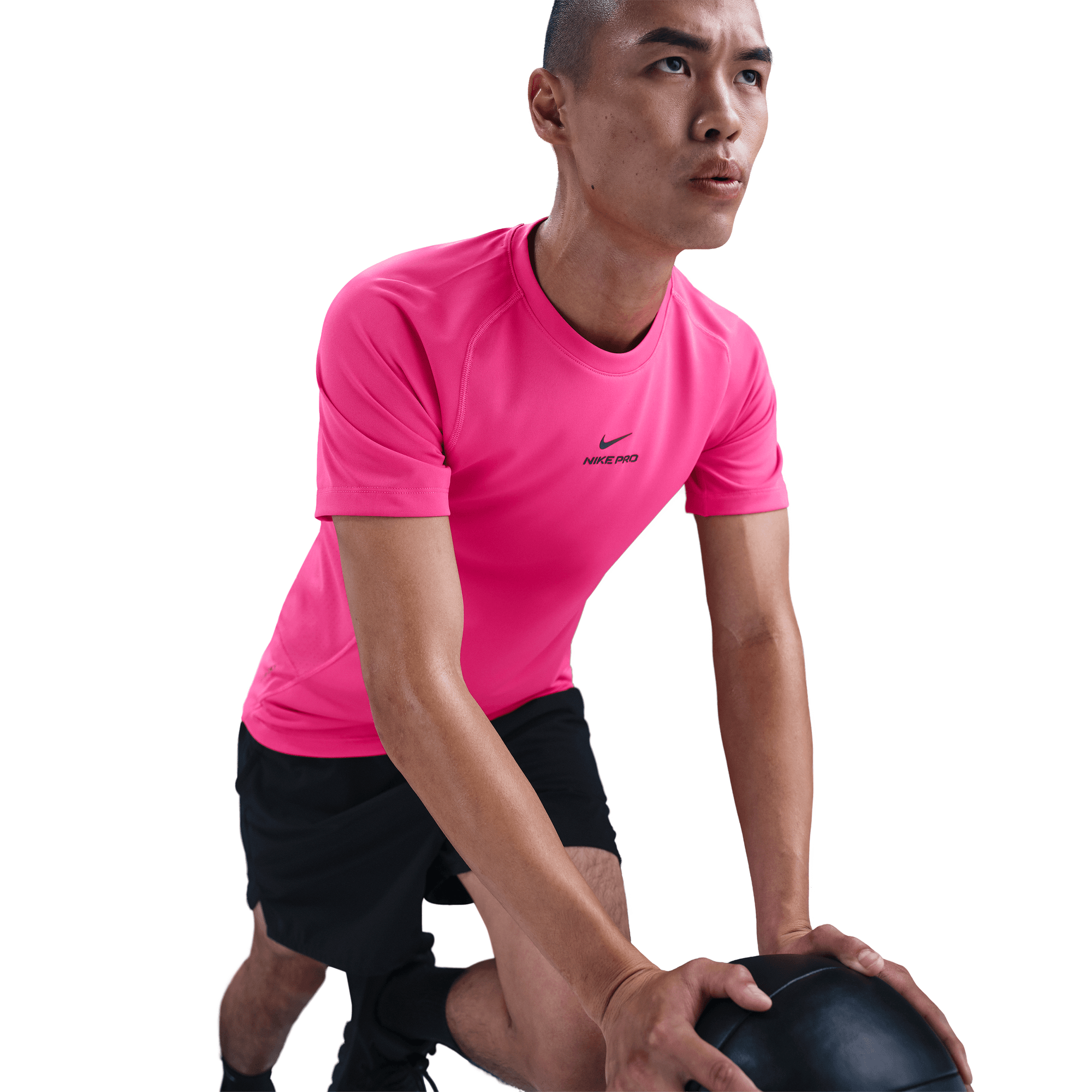 NIKE PRO TRAINING MEN'S DRI-FIT SHORT-SLEEVE TOP