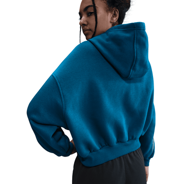 NIKE LFS CLUB FLEECE BIG KIDS' (GIRLS') BOXY HOODIE