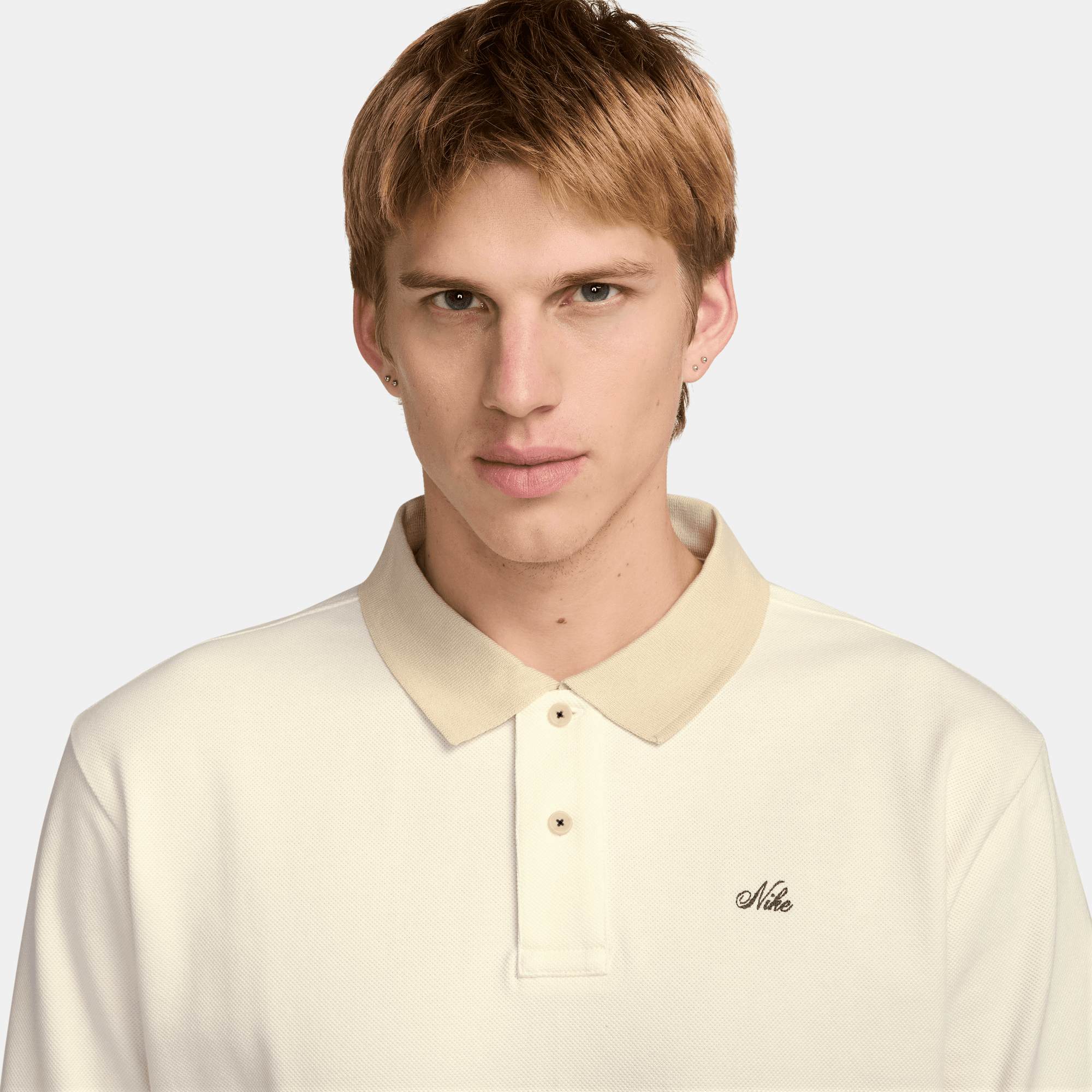 NIKE LIFE MEN'S HEAVYWEIGHT POLO