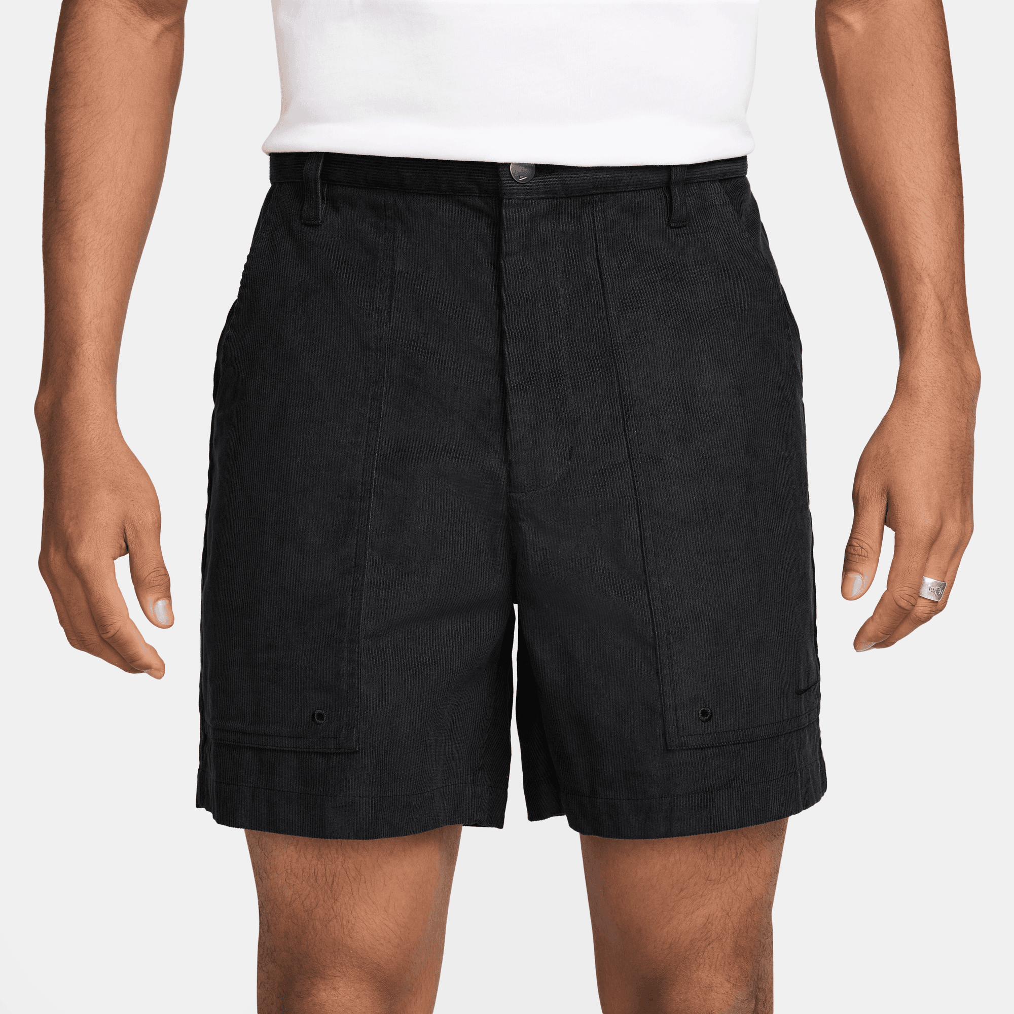 NIKE LIFE FLEECE MEN'S CORDUROY PARK SHORTS