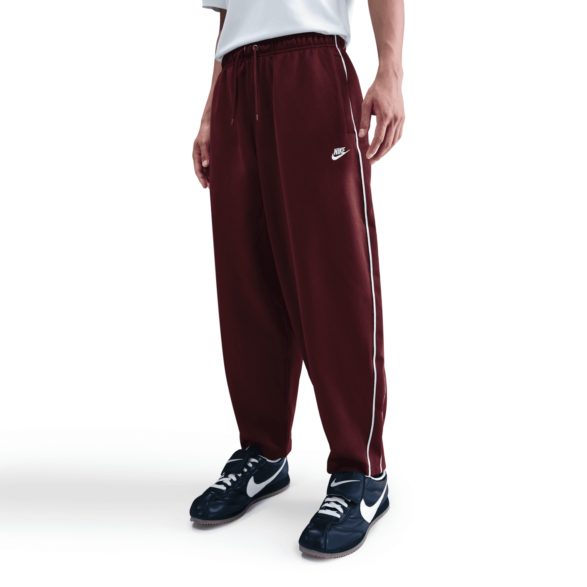 NIKE SPORTSWEAR CLUB MEN'S OVERSIZED KNIT TRACK PANTS