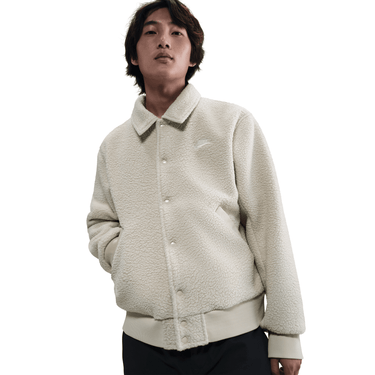 NIKE SPORTSWEAR CLUB MEN'S HIGH-PILE FLEECE COACHES JACKET