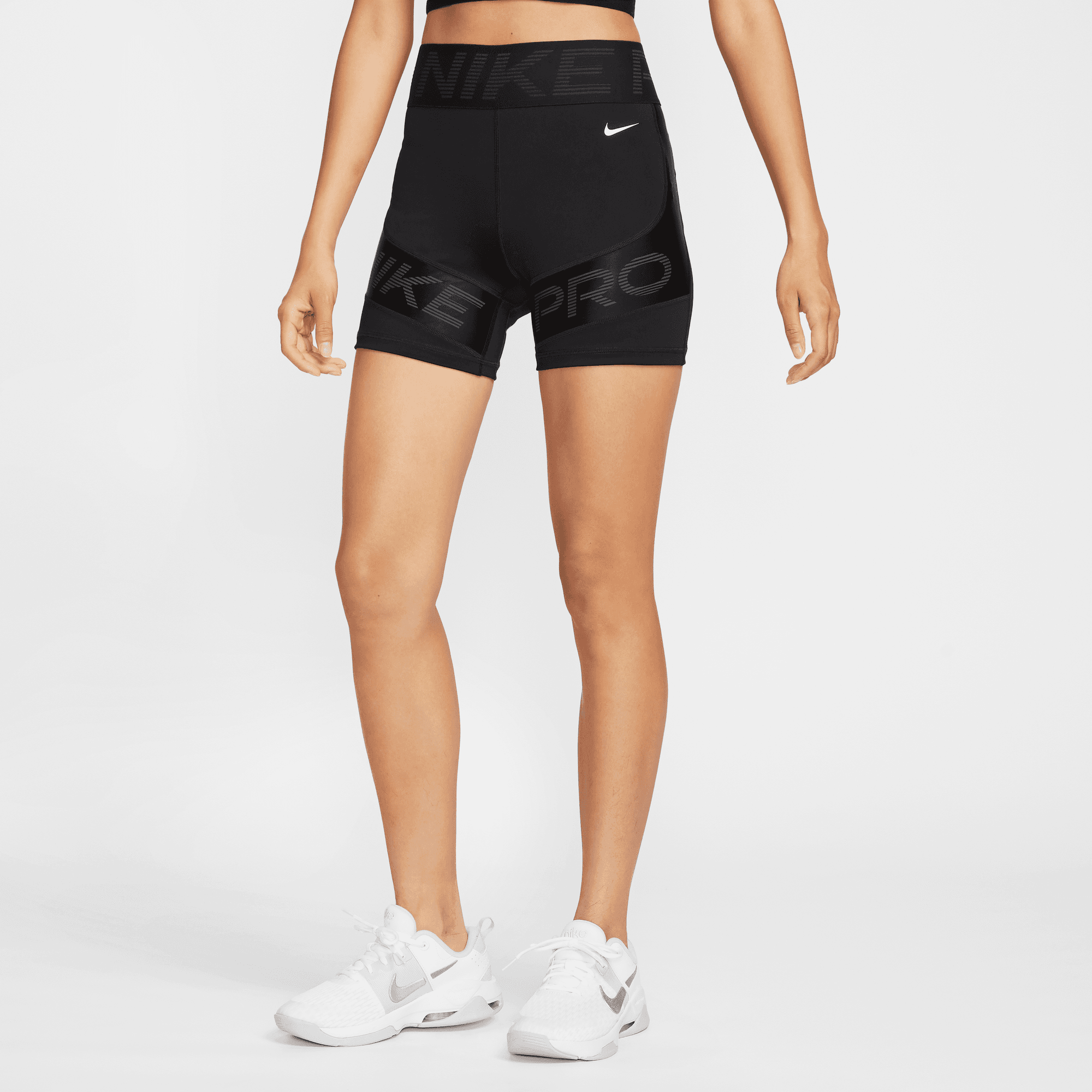 NIKE PRO SCULPT WOMEN'S DRI-FIT HIGH-WAISTED 5" BIKER SHORTS
