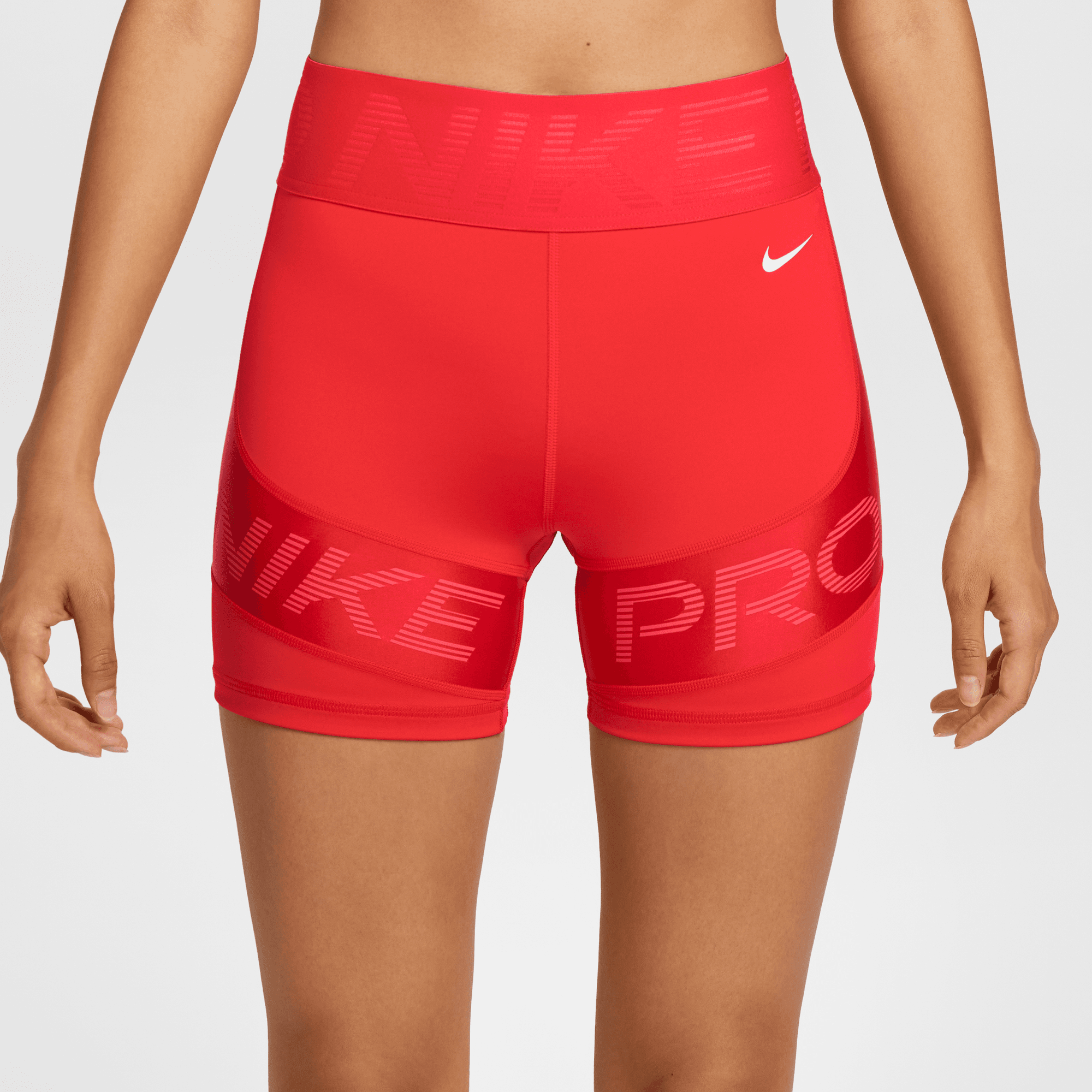 NIKE PRO SCULPT WOMEN'S DRI-FIT HIGH-WAISTED 5" BIKER SHORTS