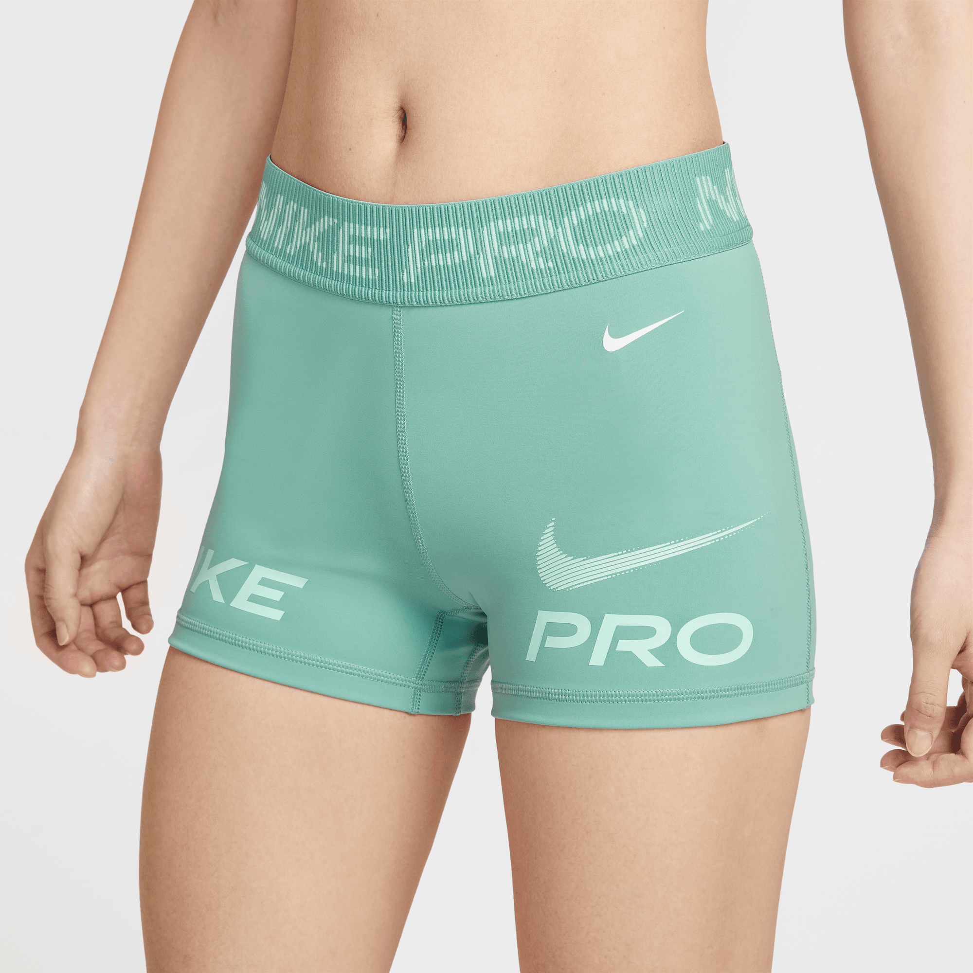 NIKE PRO WOMEN'S MID-RISE 3" BIKER SHORTS