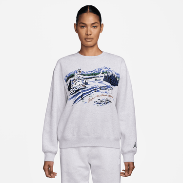 WOMEN'S JORDAN BRK FLEECE CREW UGLY