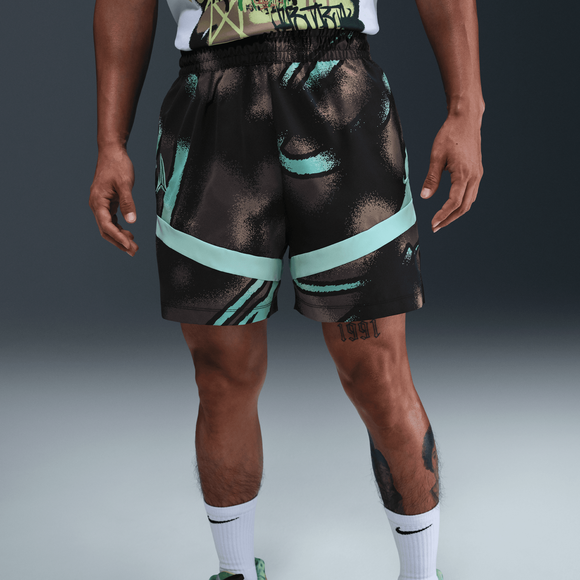 JA MEN'S DRI-FIT 6" ICON BASKETBALL SHORTS