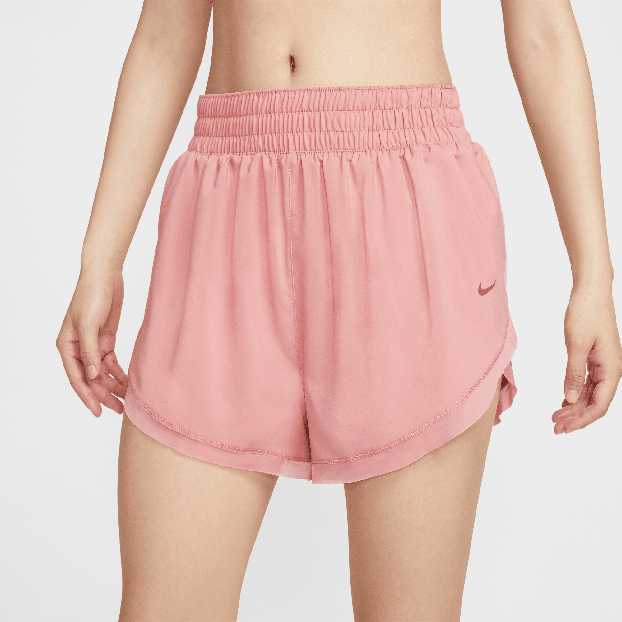 NIKE ONE WOMEN'S DRI-FIT LOOSE 3" BRIEF-LINED SHORTS