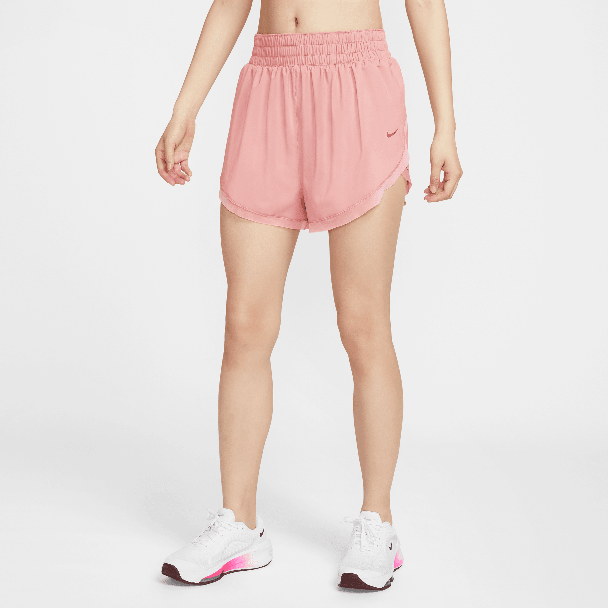 NIKE ONE WOMEN'S DRI-FIT LOOSE 3" BRIEF-LINED SHORTS