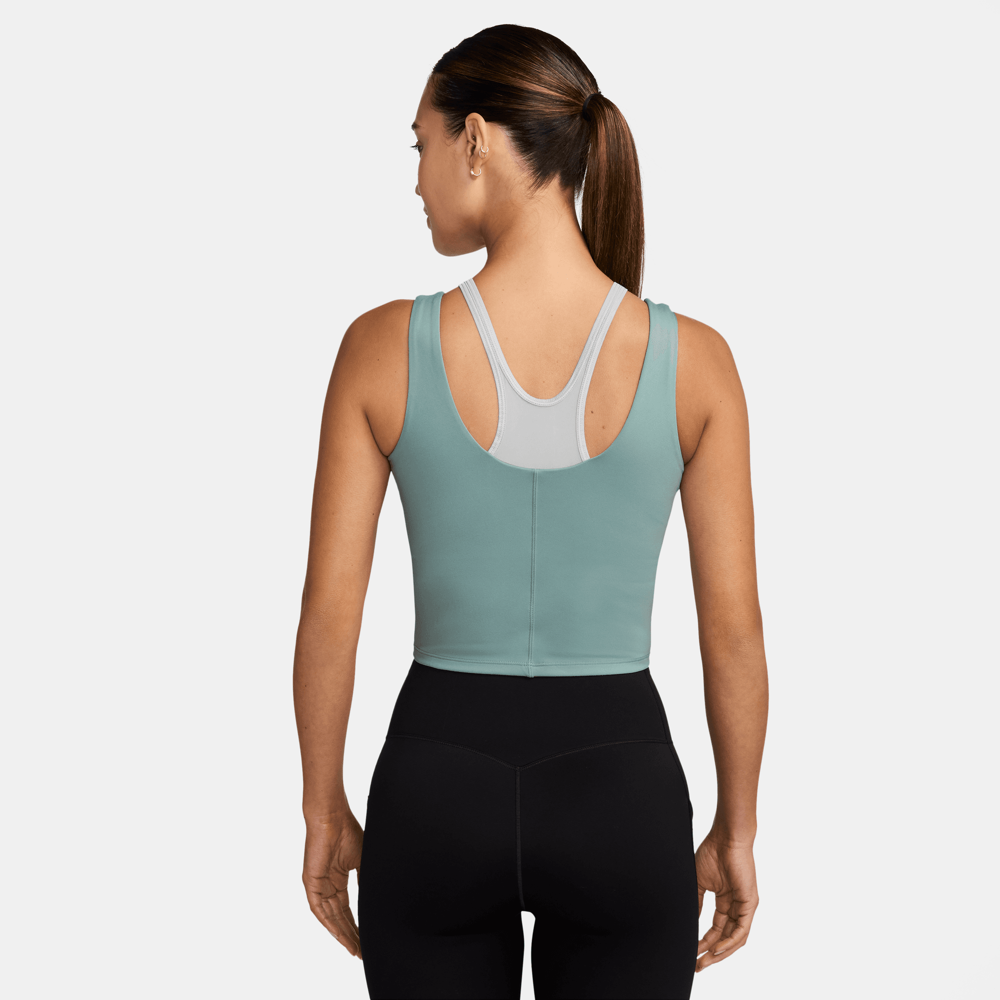 NIKE ONE FITTED WOMEN'S DRI-FIT CROPPED TANK TOP