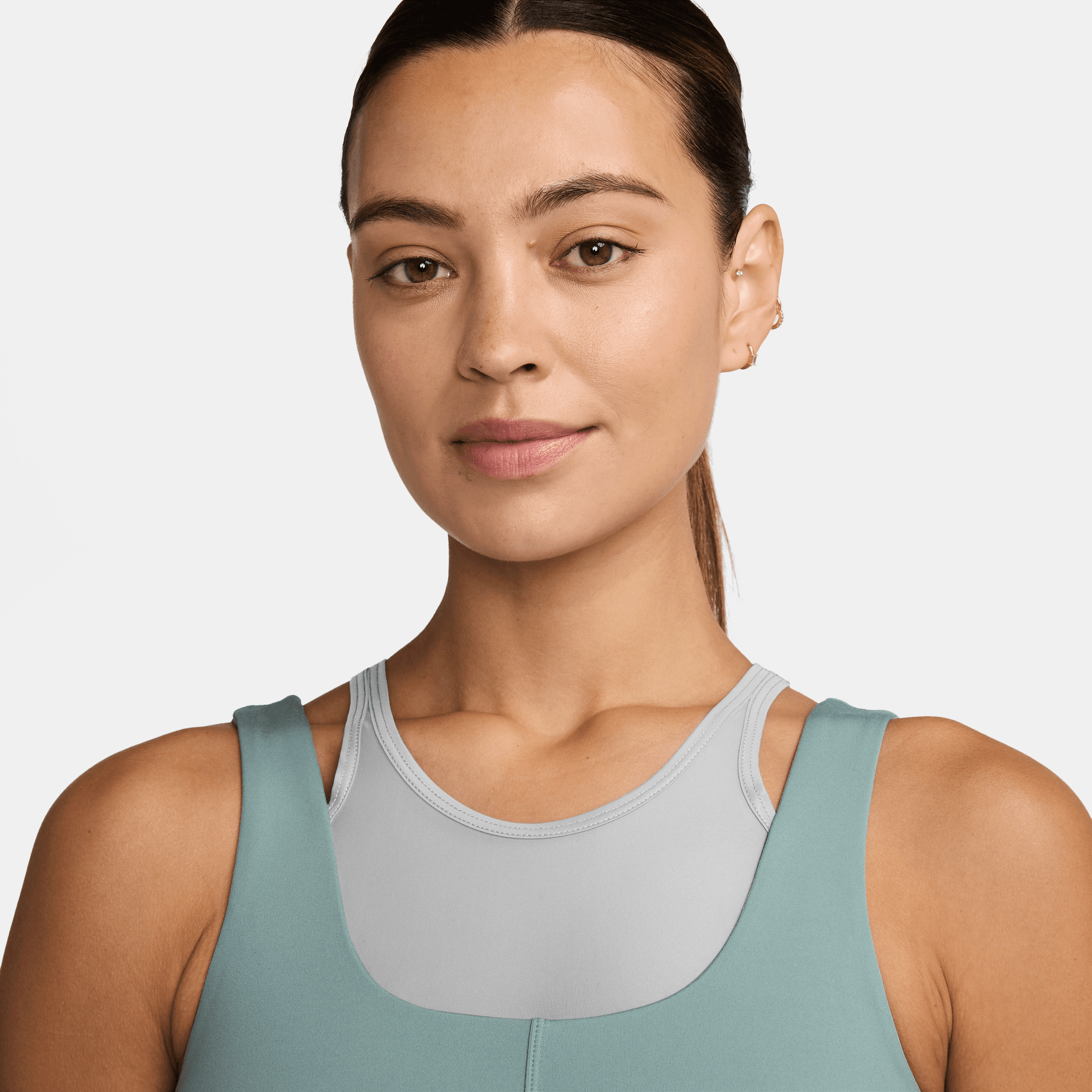 NIKE ONE FITTED WOMEN'S DRI-FIT CROPPED TANK TOP