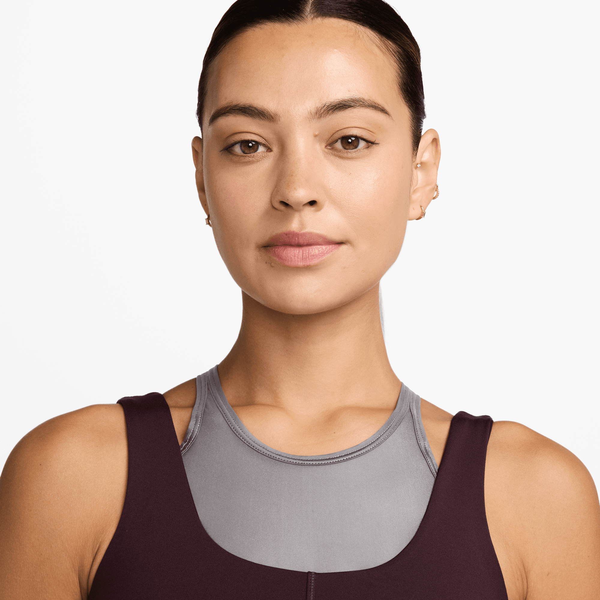 NIKE ONE FITTED WOMEN'S DRI-FIT CROPPED TANK TOP