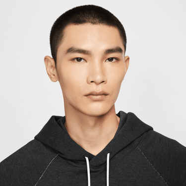 NIKE GYM HERITAGE MEN'S DRI-FIT FLEECE TRAINING TOP