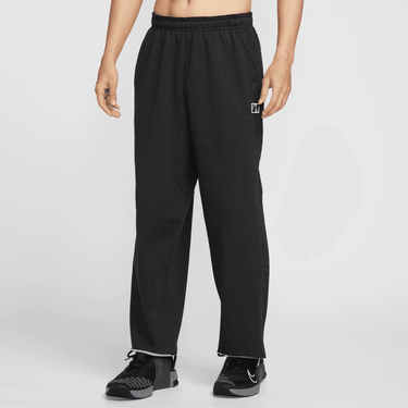 NIKE GYM HERITAGE MEN'S DRI-FIT FLEECE TRAINING PANTS