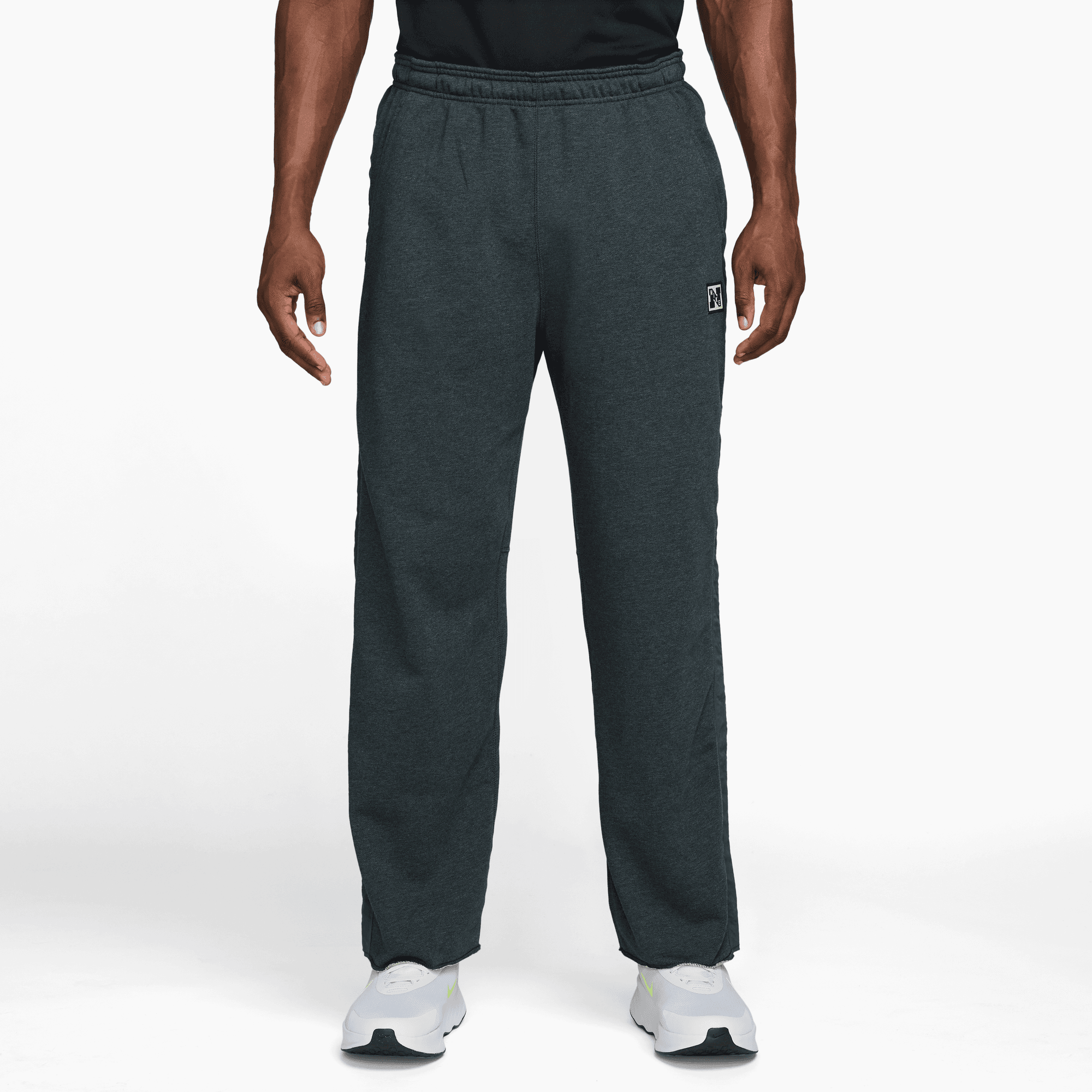 NIKE GYM HERITAGE MEN'S DRI-FIT FLEECE TRAINING PANTS