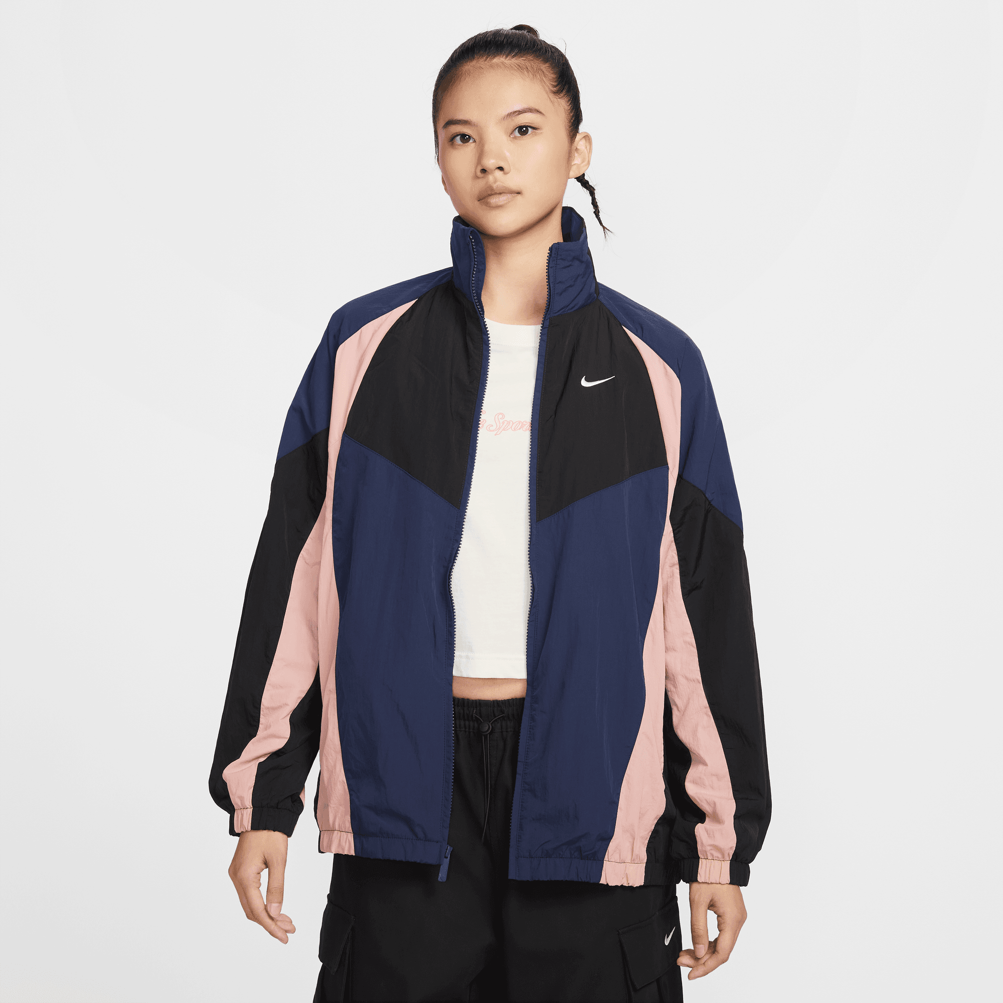 NIKE SPORTSWEAR WOMEN'S OVERSIZED TRACK JACKET