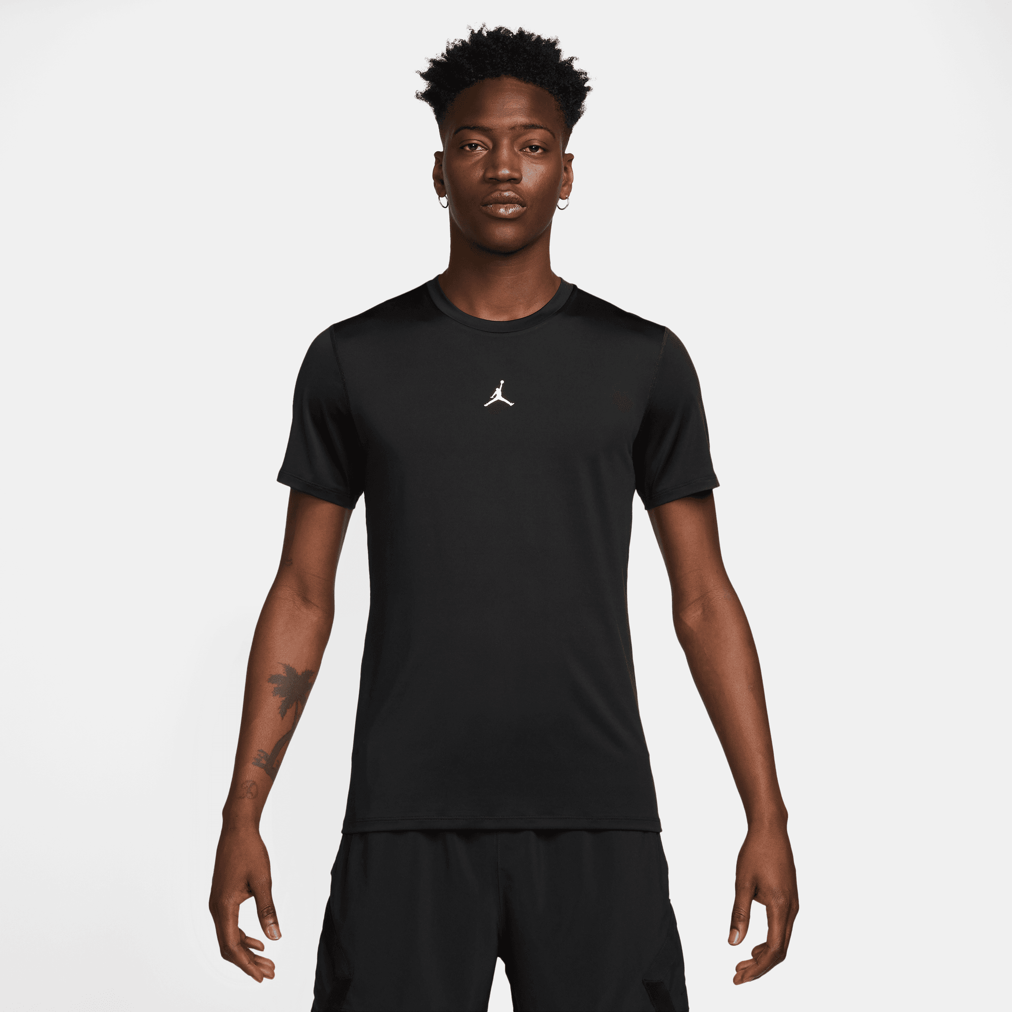 JORDAN SPORT MEN'S DRI-FIT SHORT-SLEEVE BASE LAYER TOP