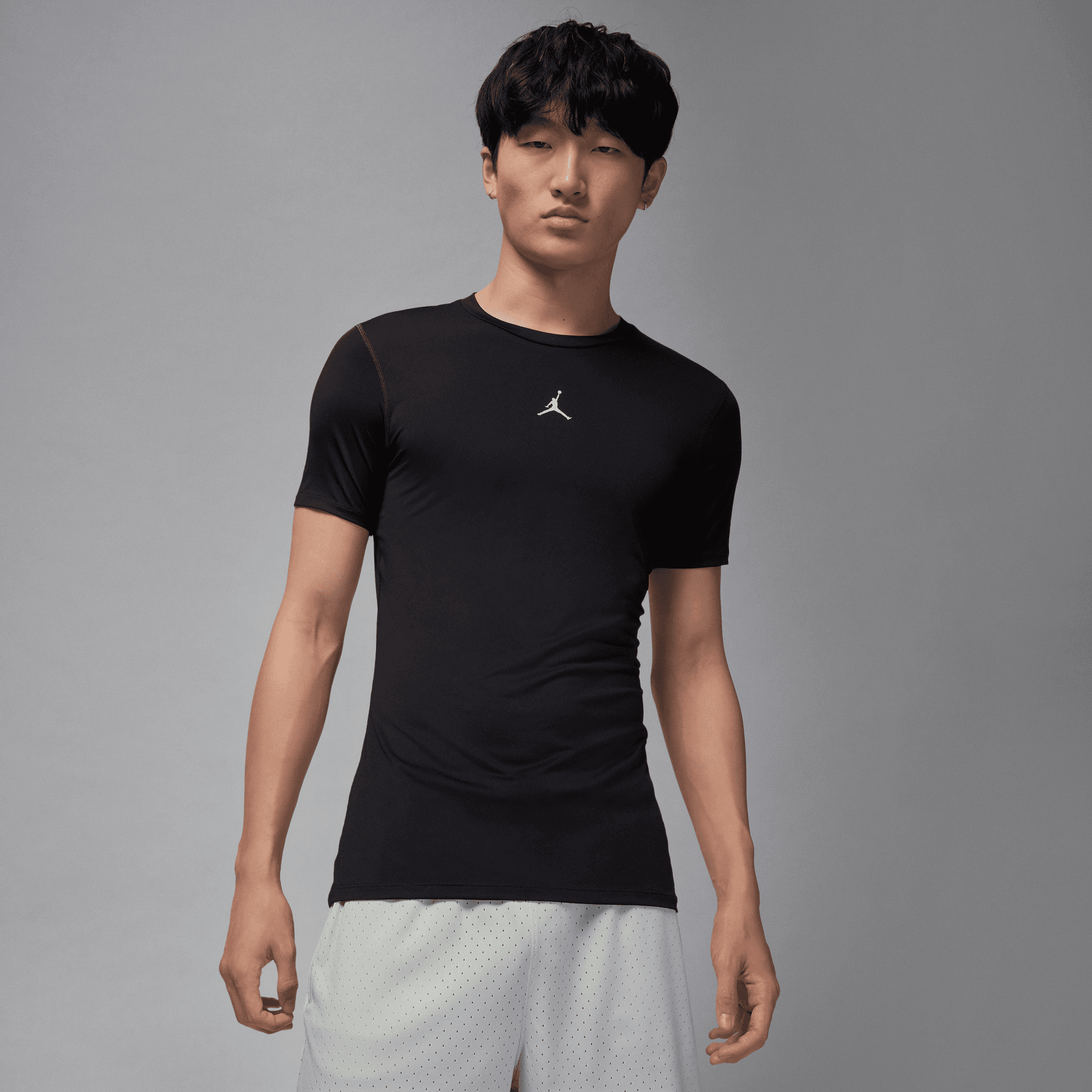 JORDAN SPORT MEN'S DRI-FIT SHORT-SLEEVE BASE LAYER TOP