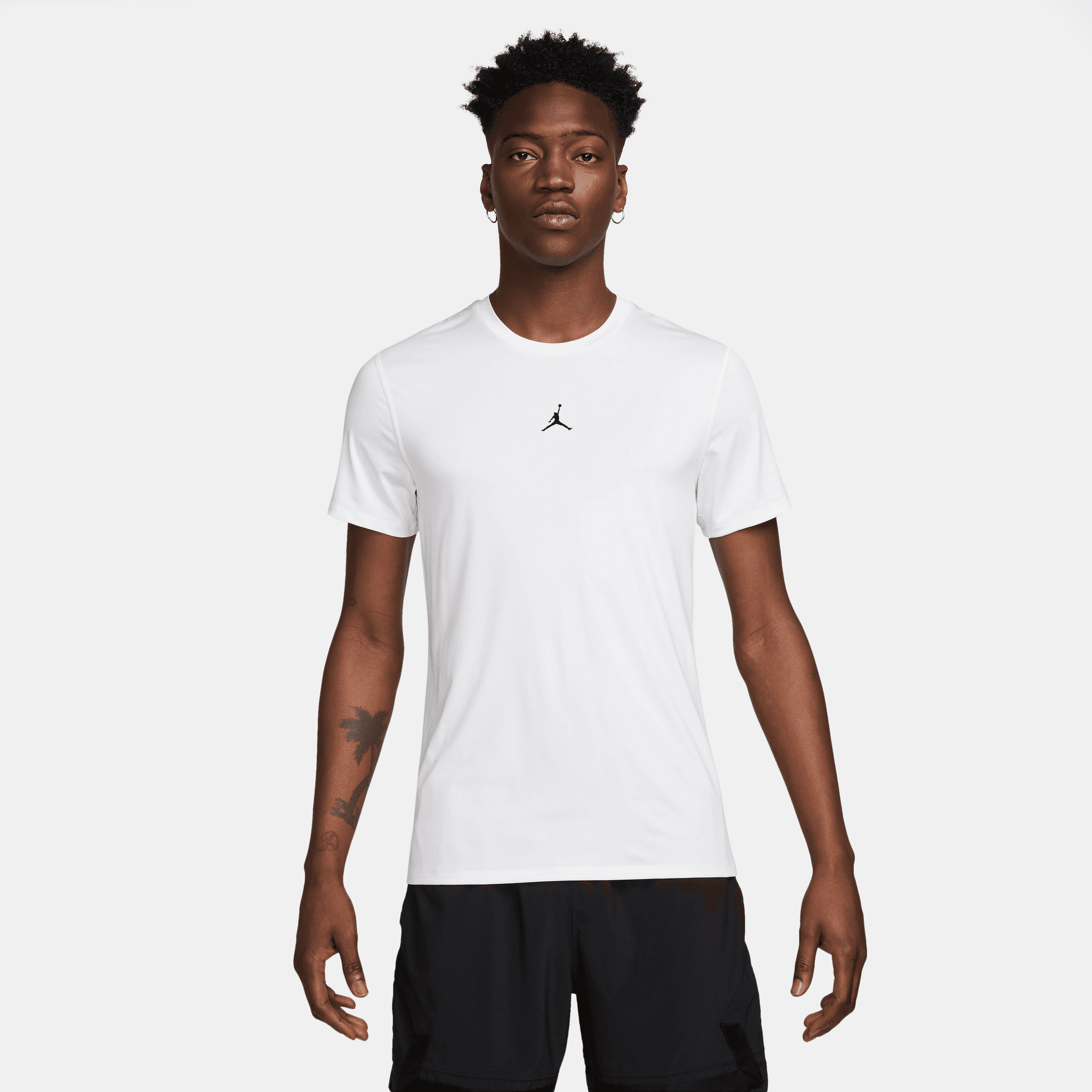 JORDAN SPORT MEN'S DRI-FIT SHORT-SLEEVE BASE LAYER TOP