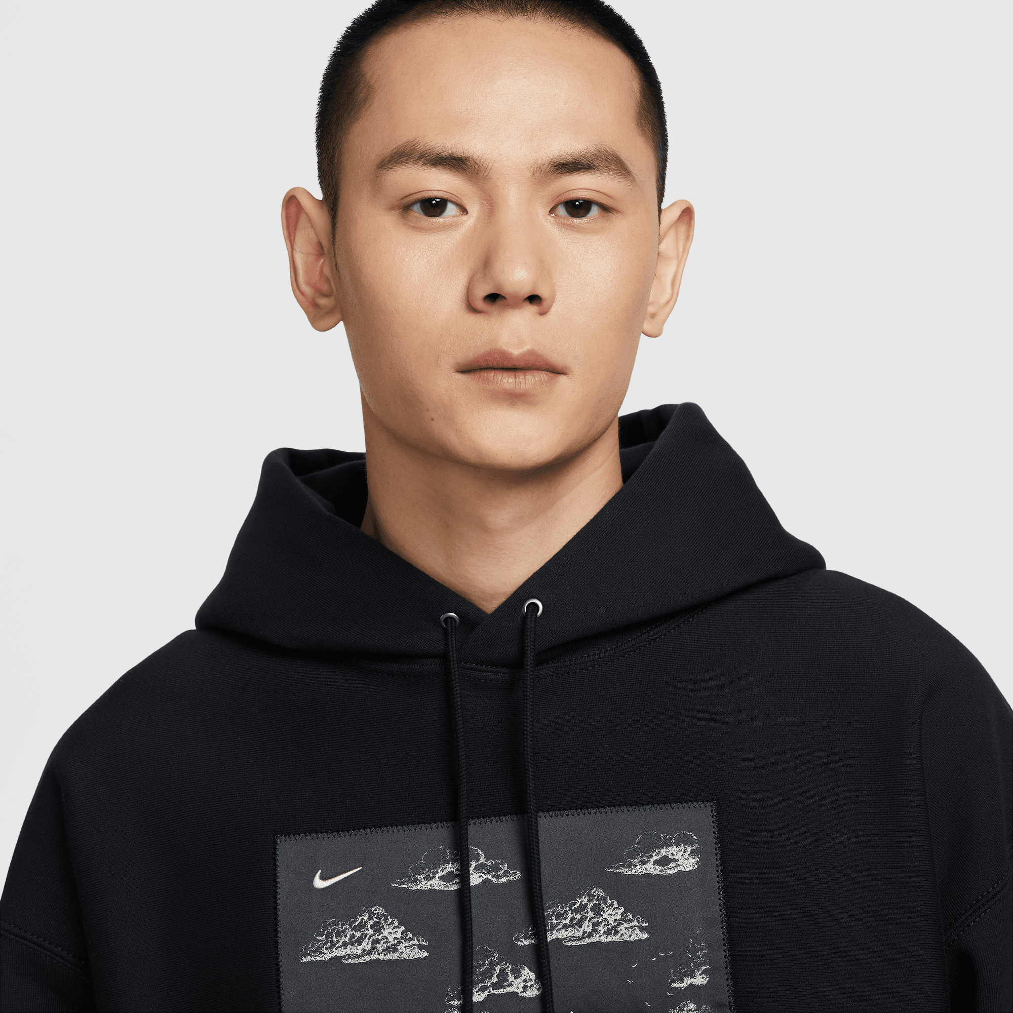 NIKE SOLO SWOOSH MEN'S PULLOVER FLEECE HOODIE