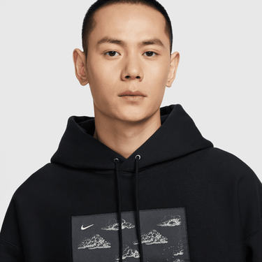 NIKE SOLO SWOOSH MEN'S PULLOVER FLEECE HOODIE