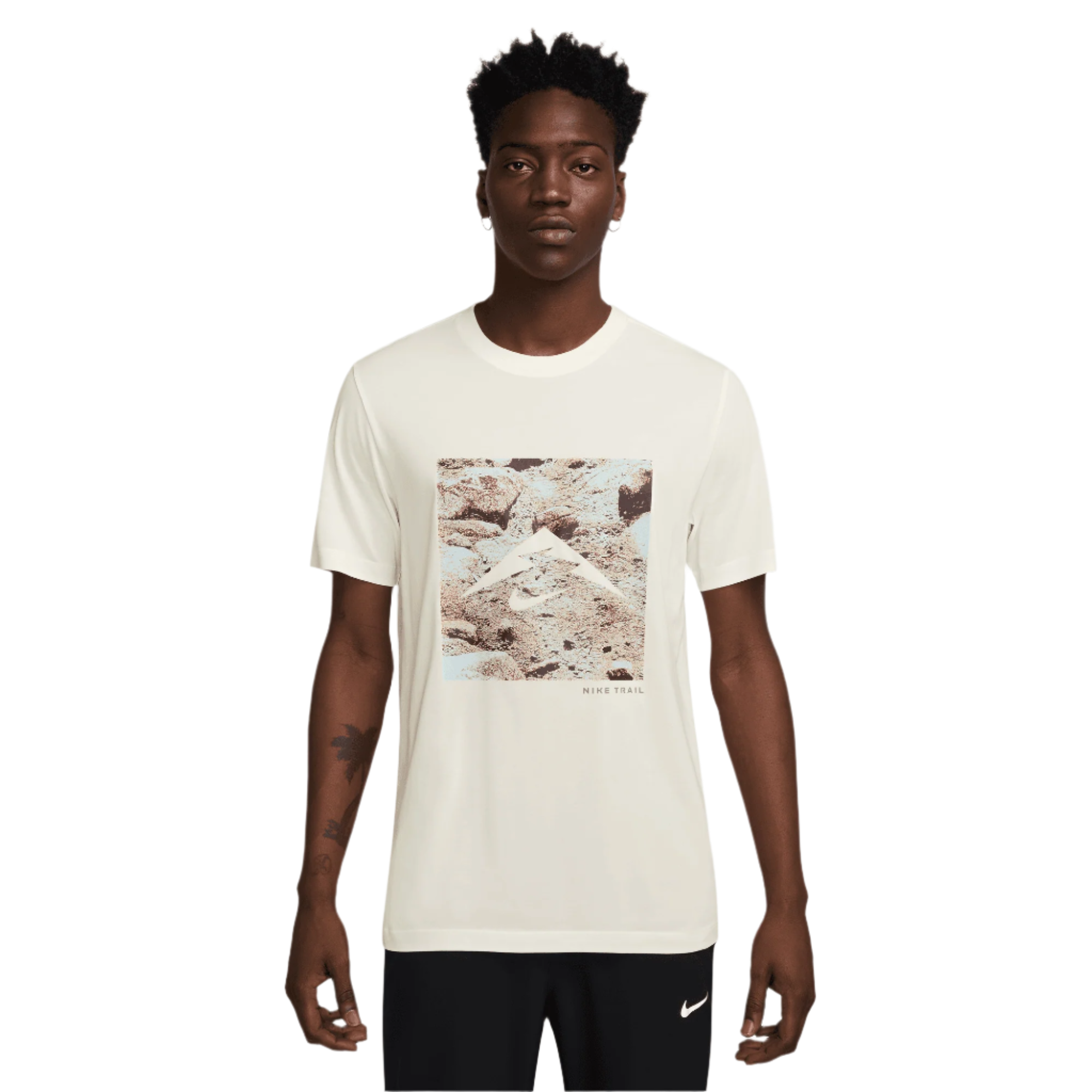 NIKE MEN'S DRI-FIT TRAIL RUNNING T-SHIRT