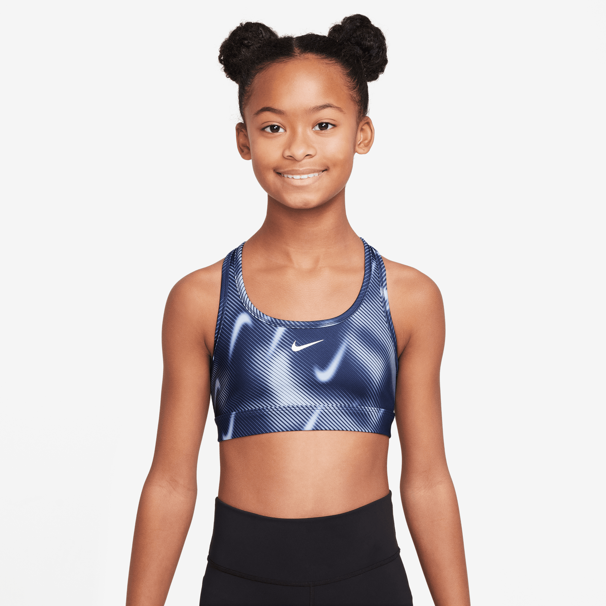 NIKE PRO SWOOSH BIG KIDS' (GIRLS') SPORTS BRA