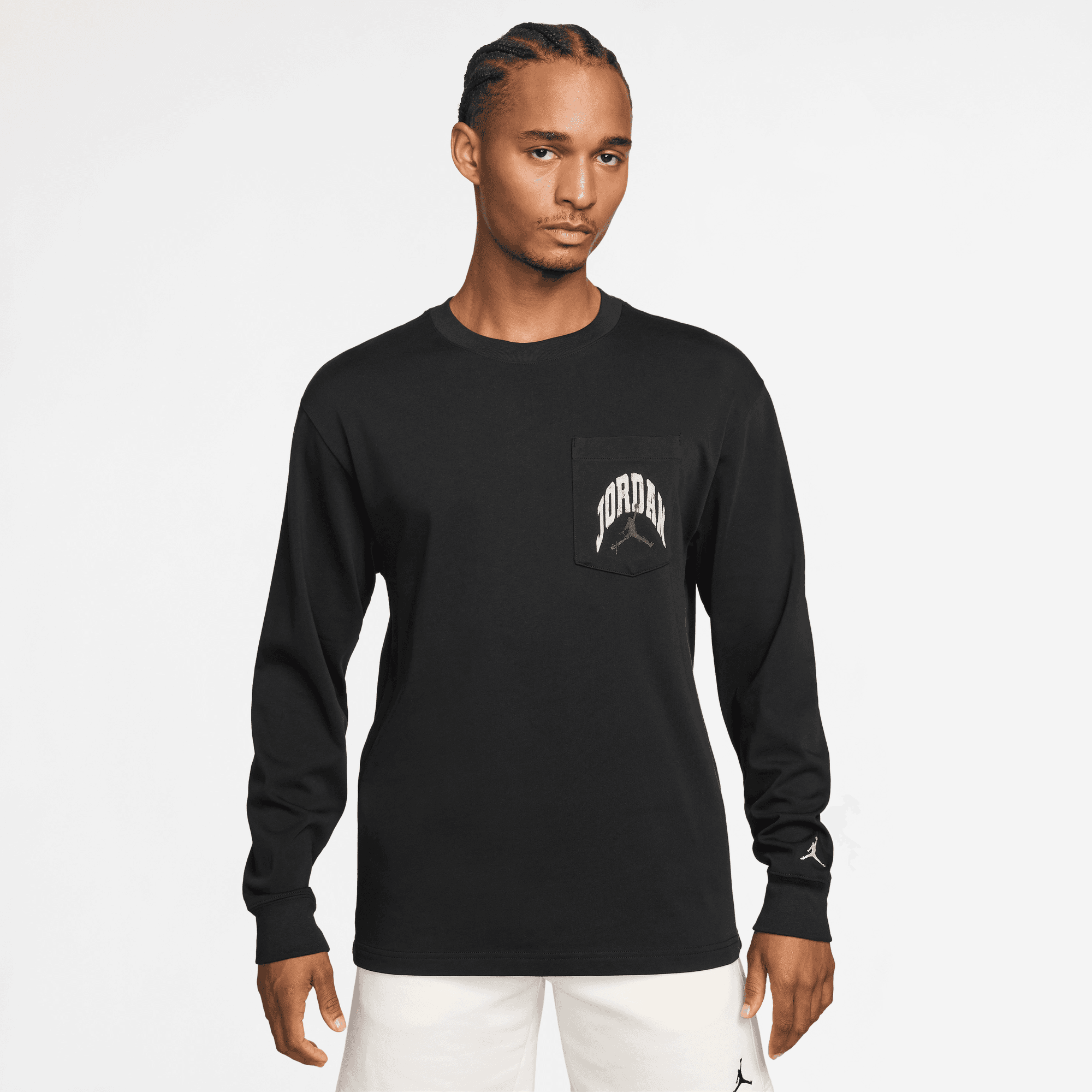 JORDAN BROOKLYN MEN'S REALTREE LONG-SLEEVE POCKET CREW NECK