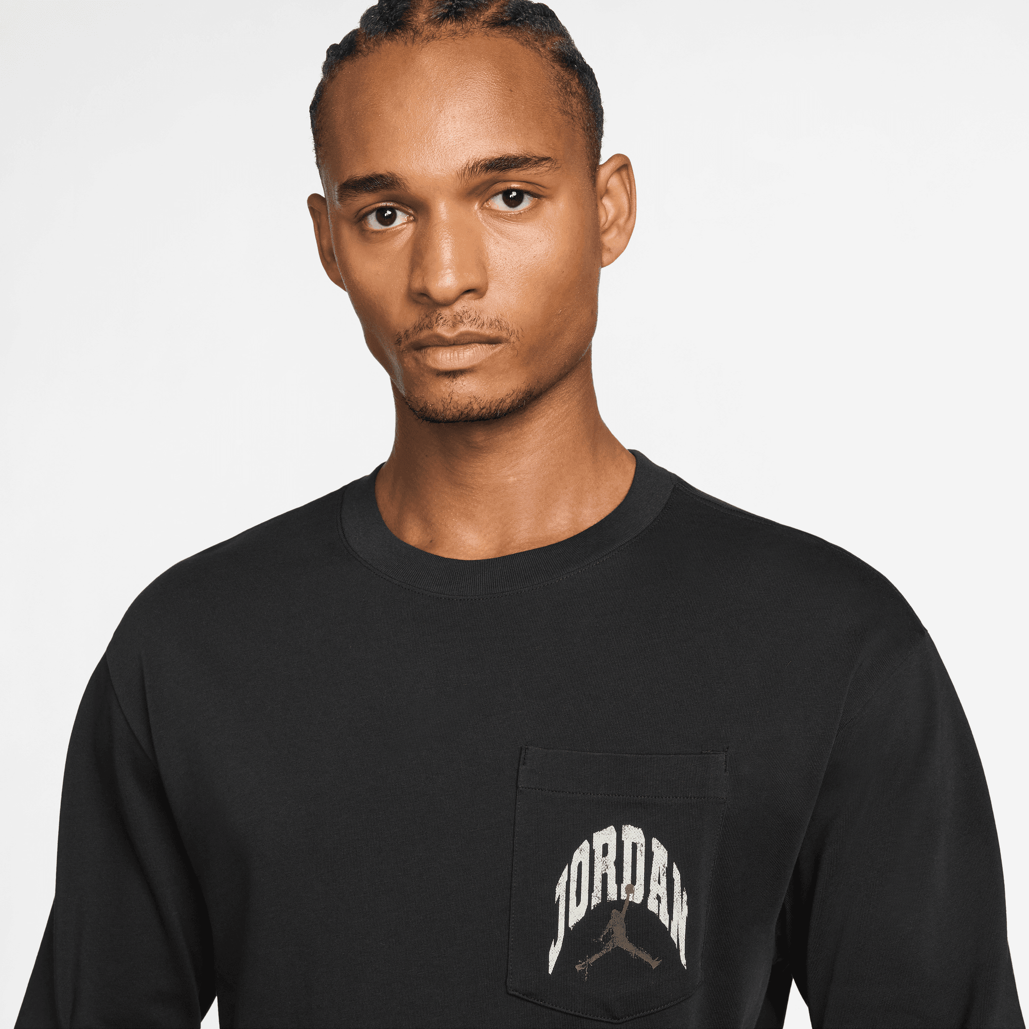 JORDAN BROOKLYN MEN'S REALTREE LONG-SLEEVE POCKET CREW NECK