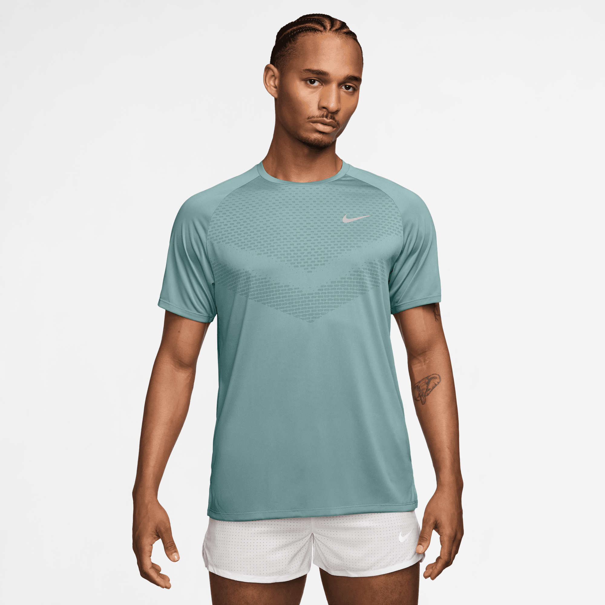 NIKE STRIDE MEN'S DRI-FIT ADV SHORT-SLEEVE RUNNING TOP