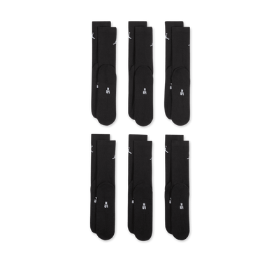 JORDAN EVERYDAY CUSHIONED CREW SOCKS (6 PAIRS)