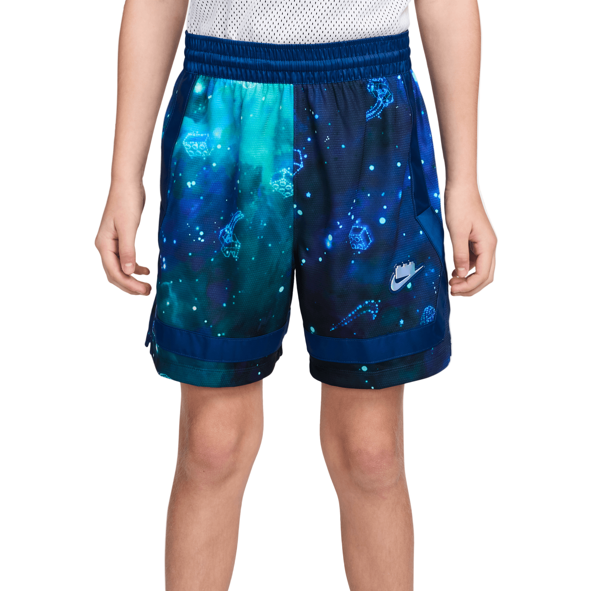 NIKE X LEGO® COLLECTION BIG KIDS' DRI-FIT CROSSOVER SHORTS