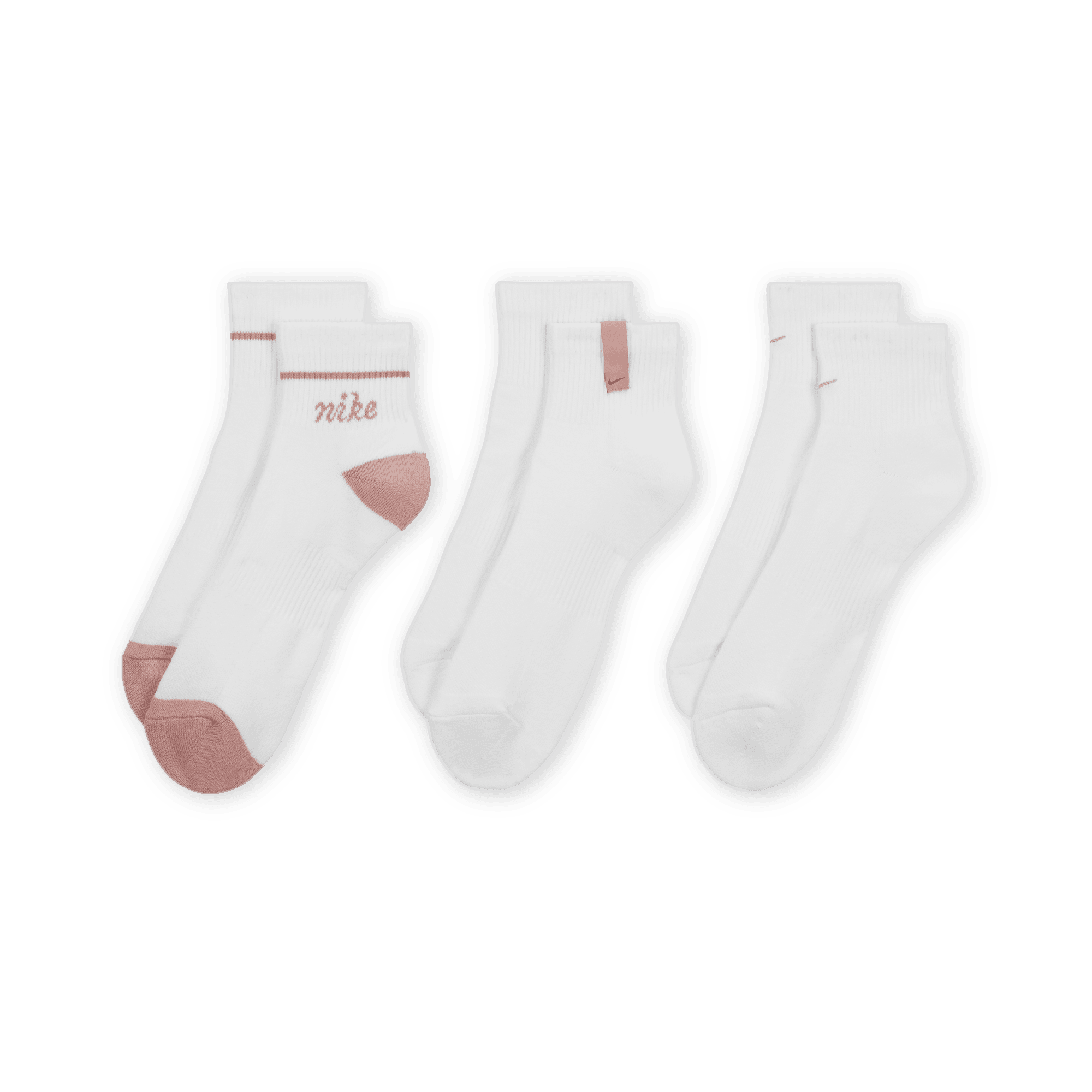 NIKE EVERYDAY PLUS CUSHIONED ANKLE SOCKS (3 PAIRS)