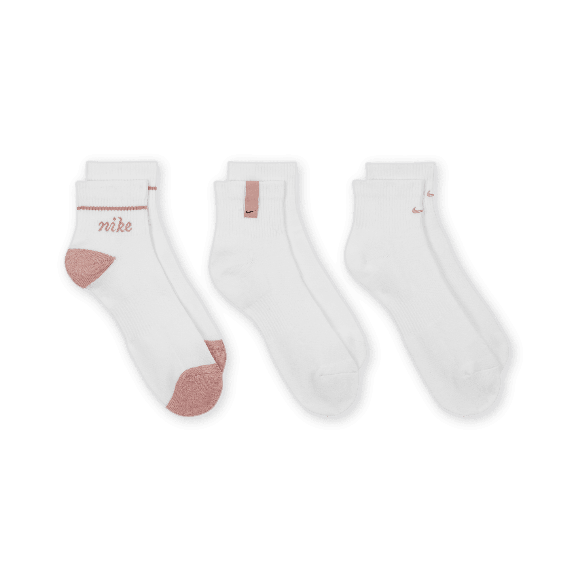 NIKE EVERYDAY PLUS CUSHIONED ANKLE SOCKS (3 PAIRS)