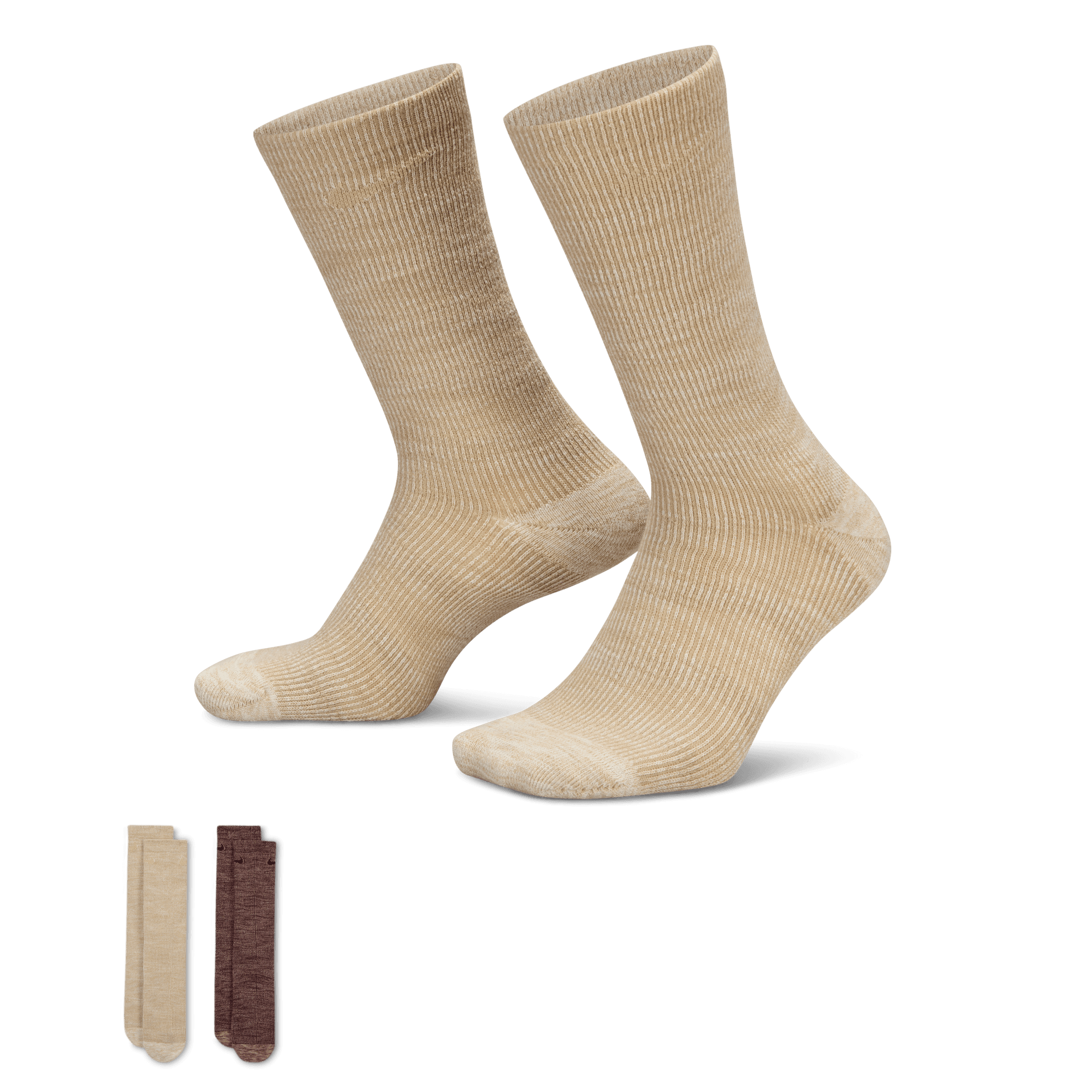 NIKE EVERYDAY CUSHIONED CREW SOCKS (2 PAIRS)