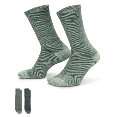 NIKE EVERYDAY CUSHIONED CREW SOCKS (2 PAIRS)