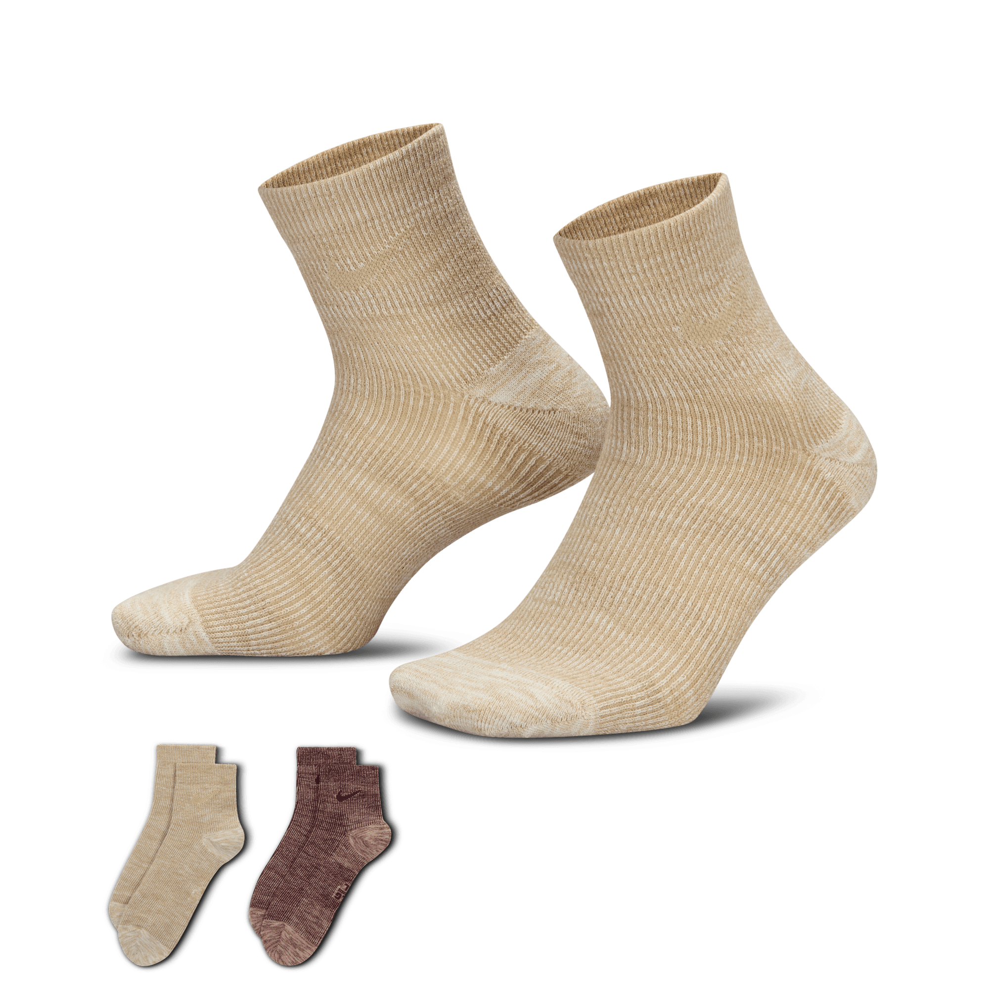 NIKE EVERYDAY CUSHIONED ANKLE SOCKS (2 PAIR)