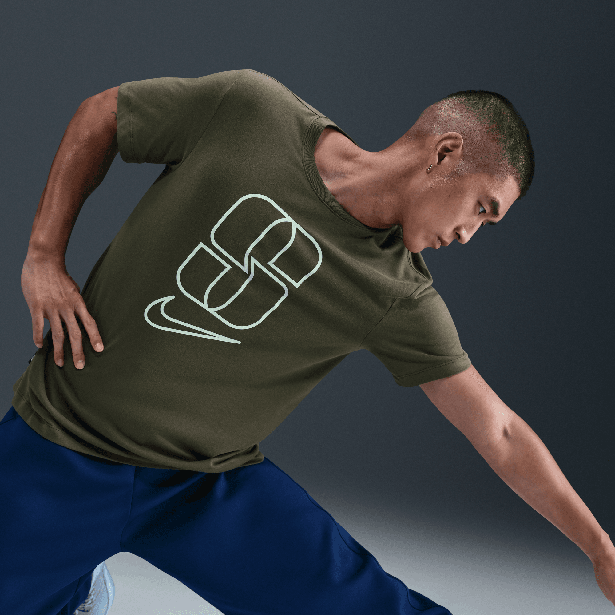 SABRINA MEN'S DRI-FIT BASKETBALL T-SHIRT