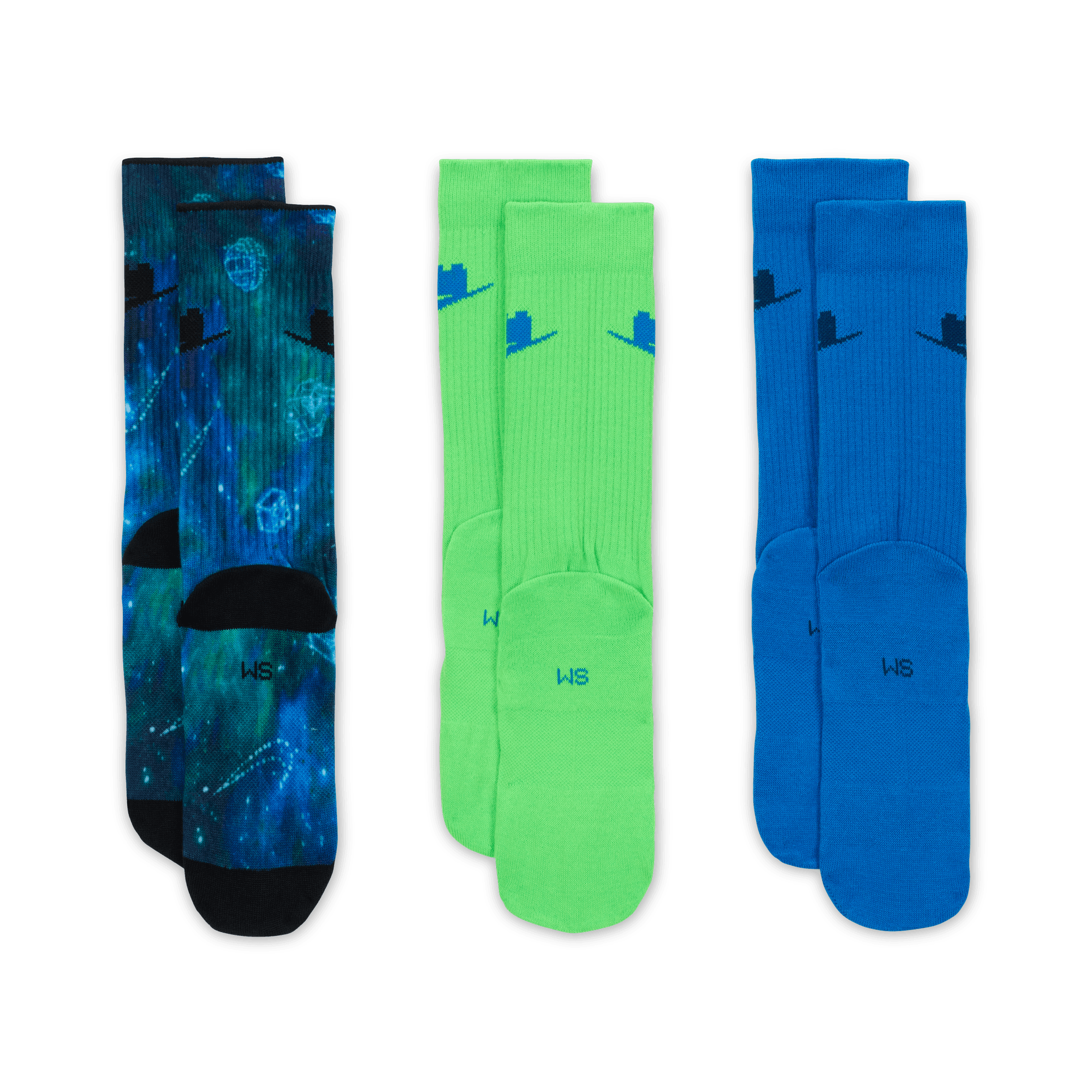 NIKE X LEGO® COLLECTION EVERYDAY ESSENTIALS CREW SOCKS (3 PAIRS)